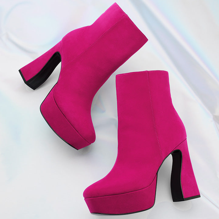 platform booties canada