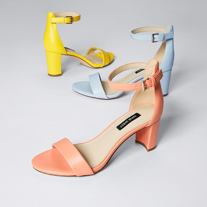 極美品　YELLO PATCH CHUNKY HEEL SANDALS 極美品 YELLO PATCH CHUNKY HEEL SANDALS