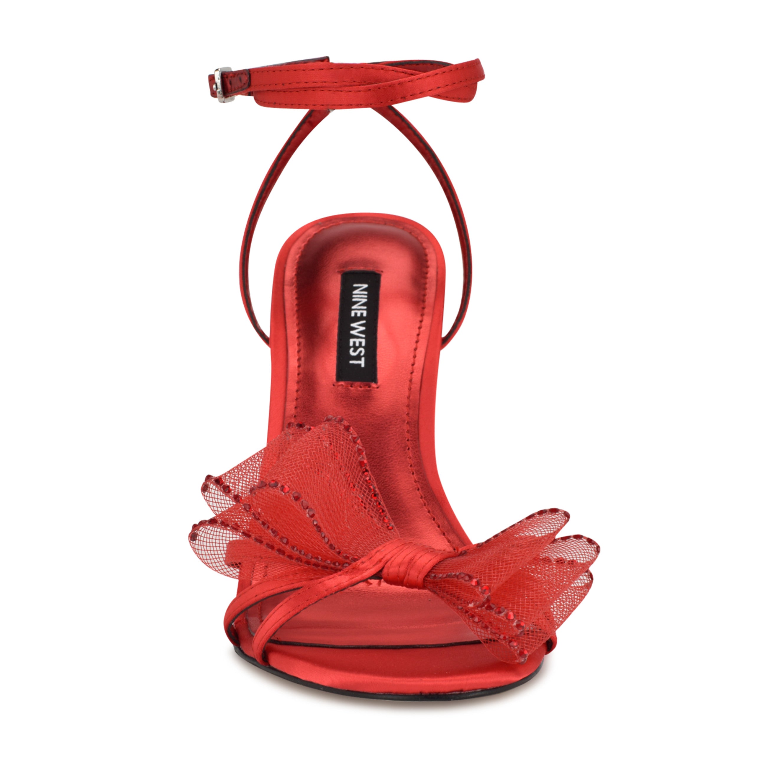 Minky Bow Heeled Sandals