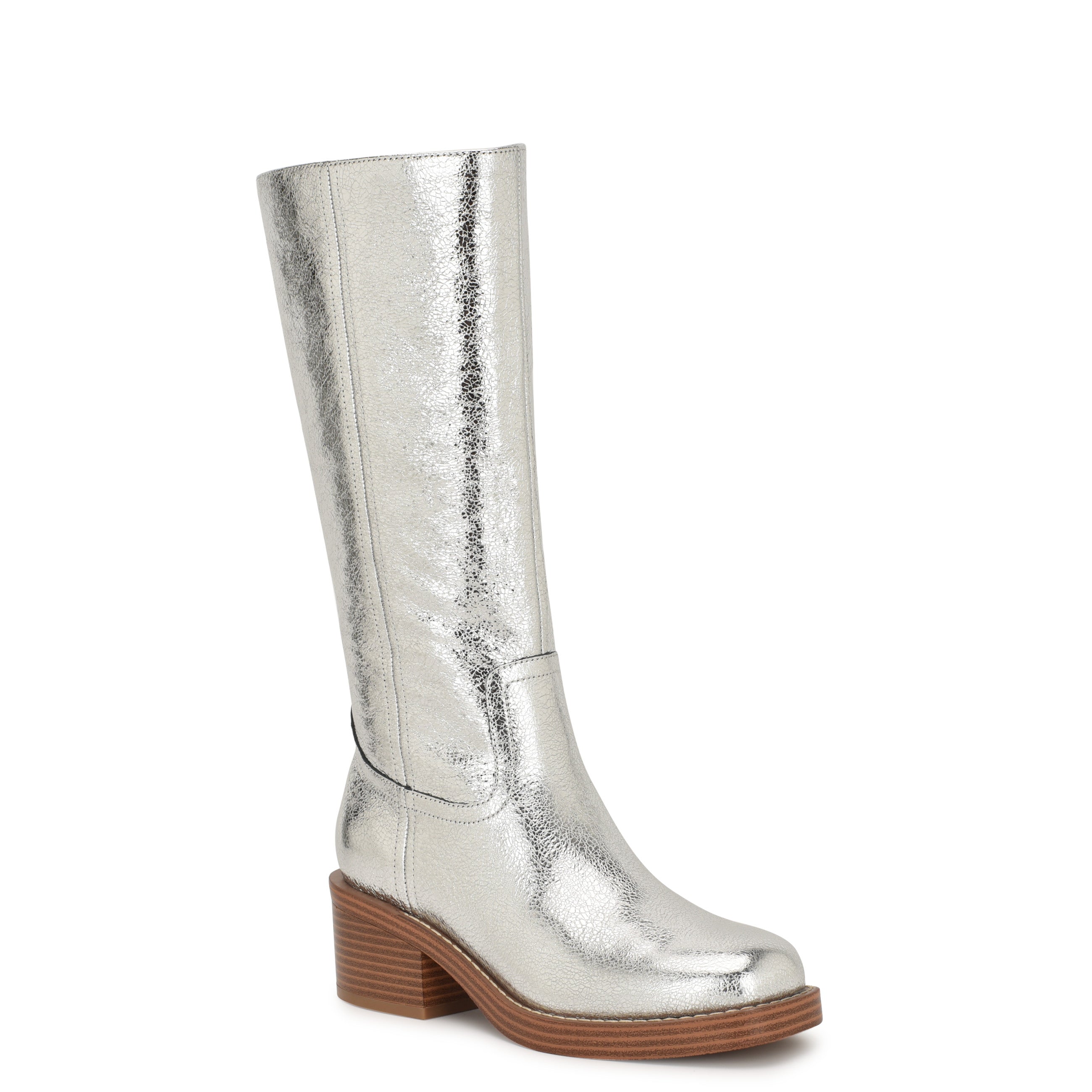 Broklyn Square Toe Casual High Shaft Boots