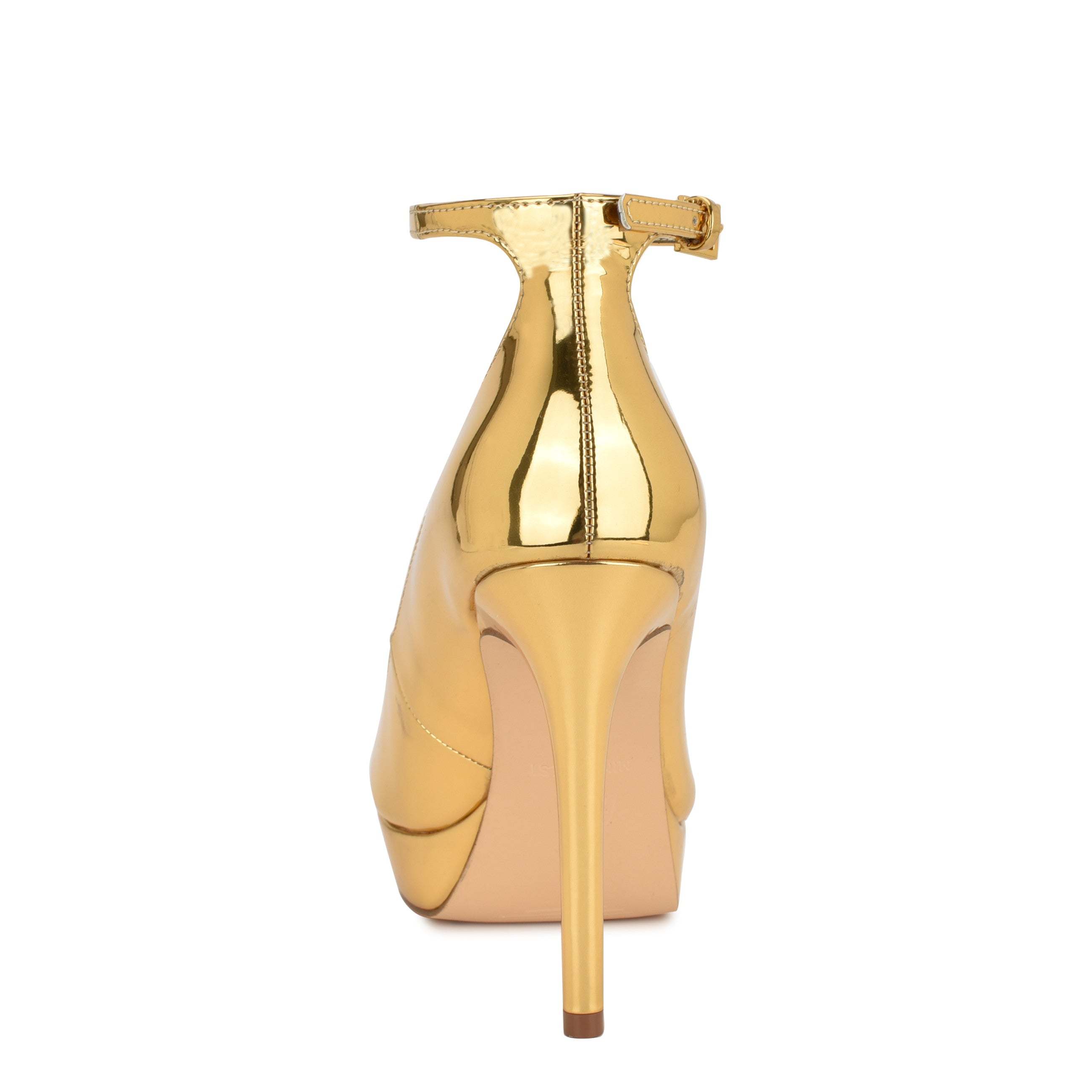 Hinko Peep Toe Platform Pumps