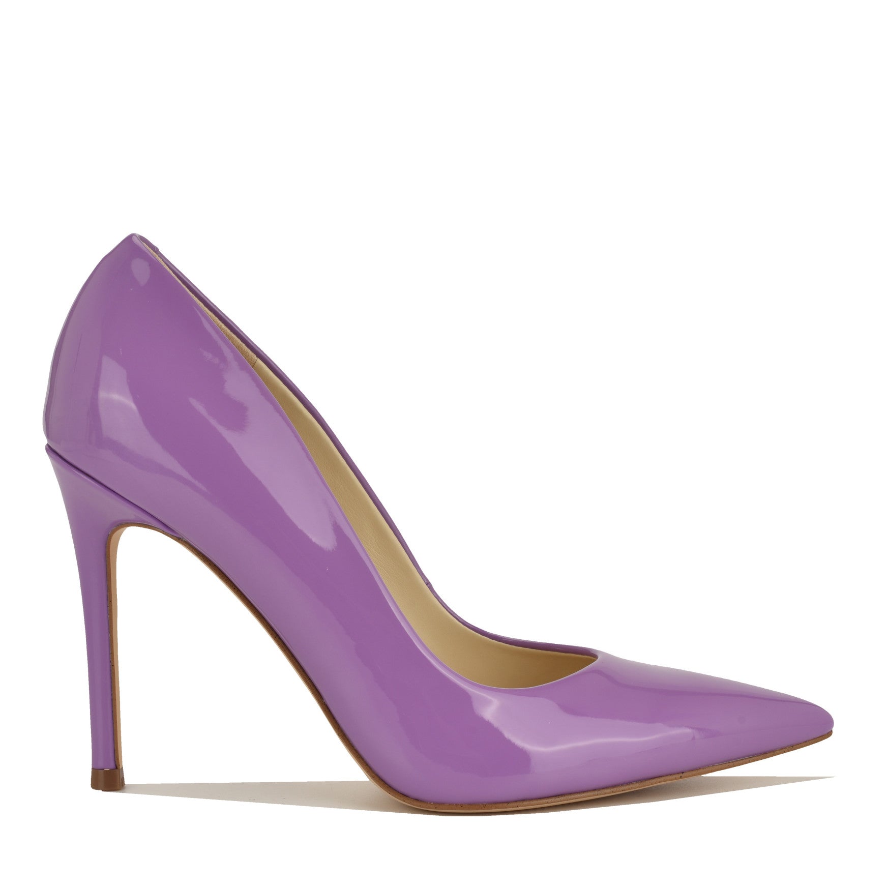 Women's Fresh Pointy Toe Pumps - Purple Patent | Nine West
