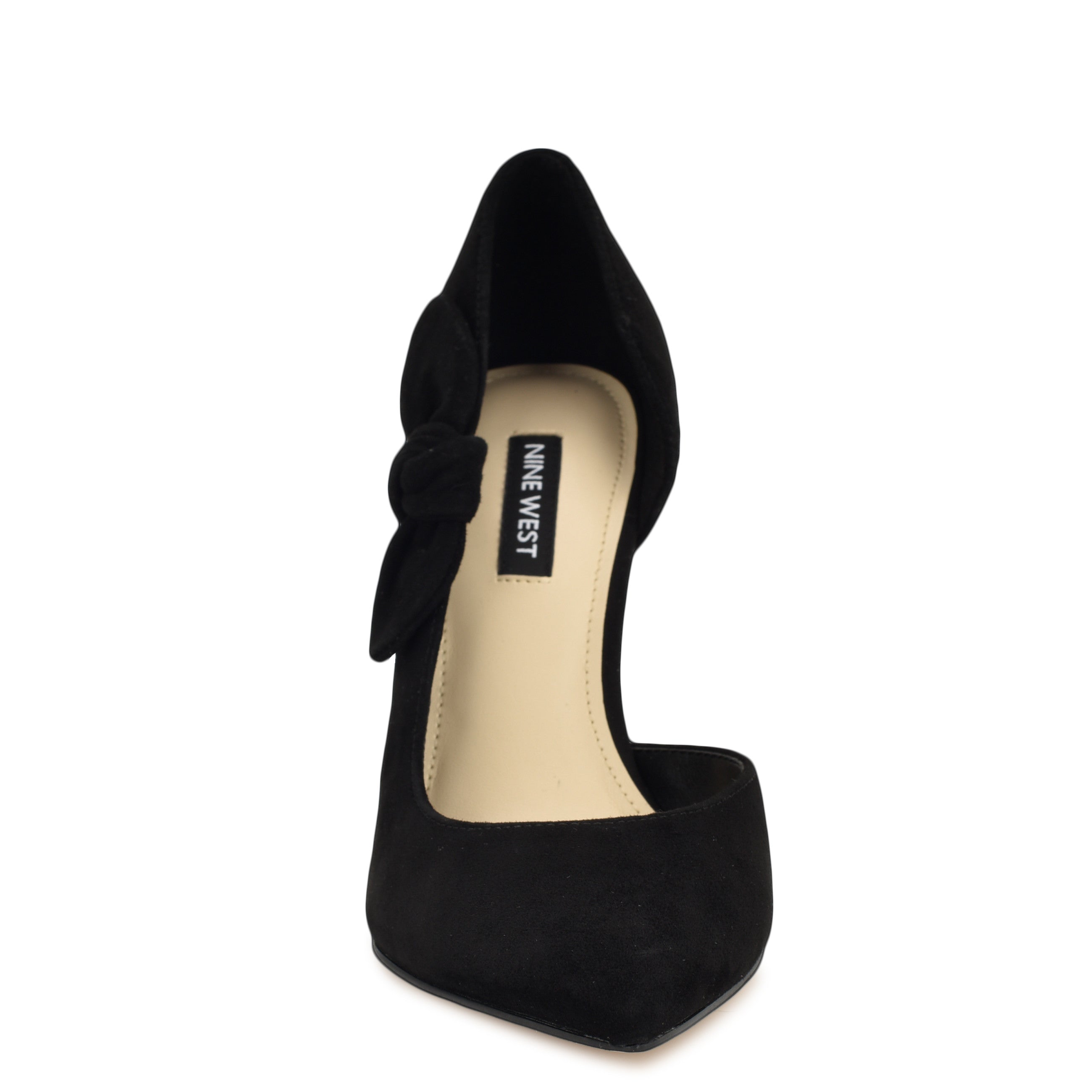 Fhalon Bow d'Orsay Pointy Toe Pumps