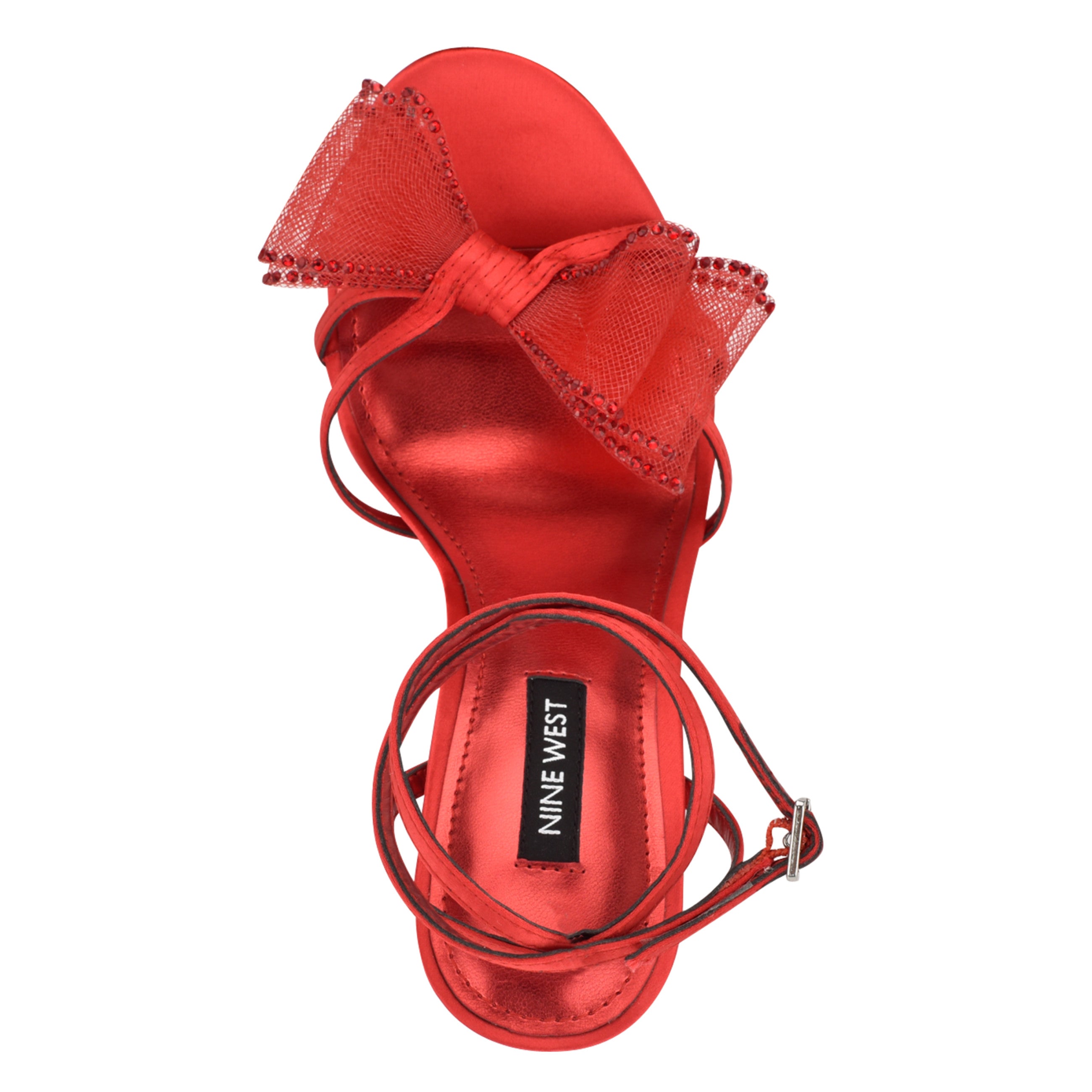 Minky Bow Heeled Sandals