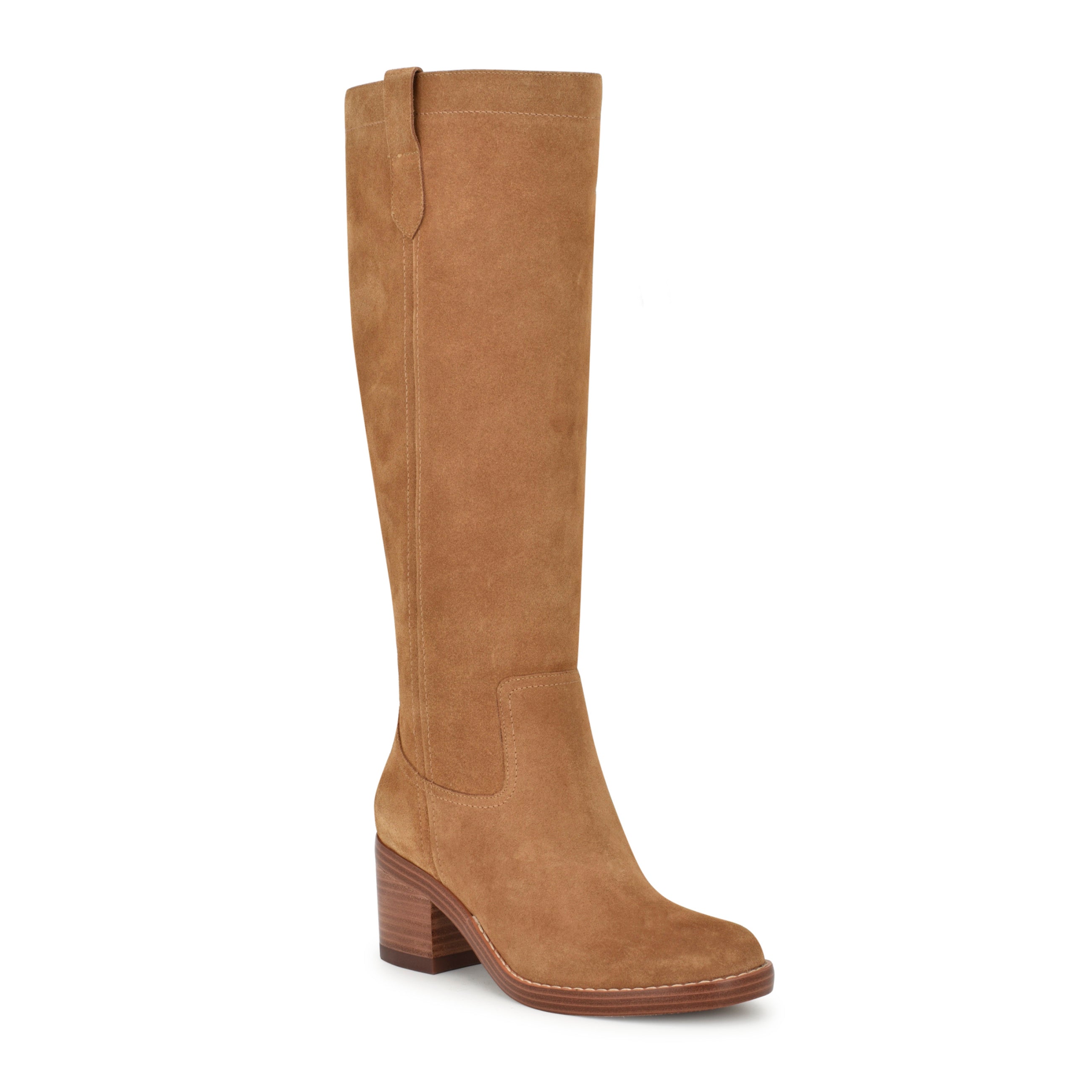 Hecee Block Heel Tailored Boots