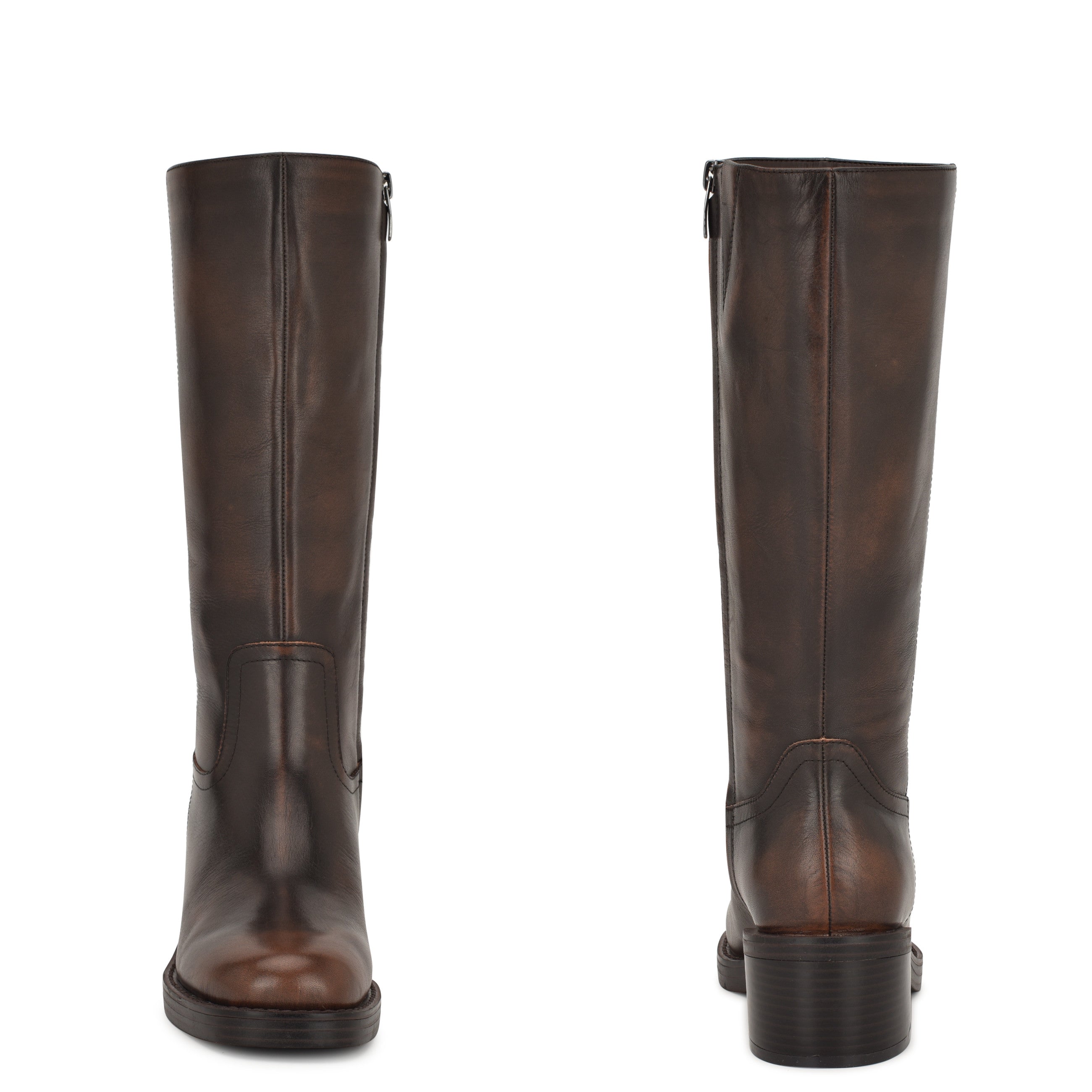 Broklyn Square Toe Casual High Shaft Boots