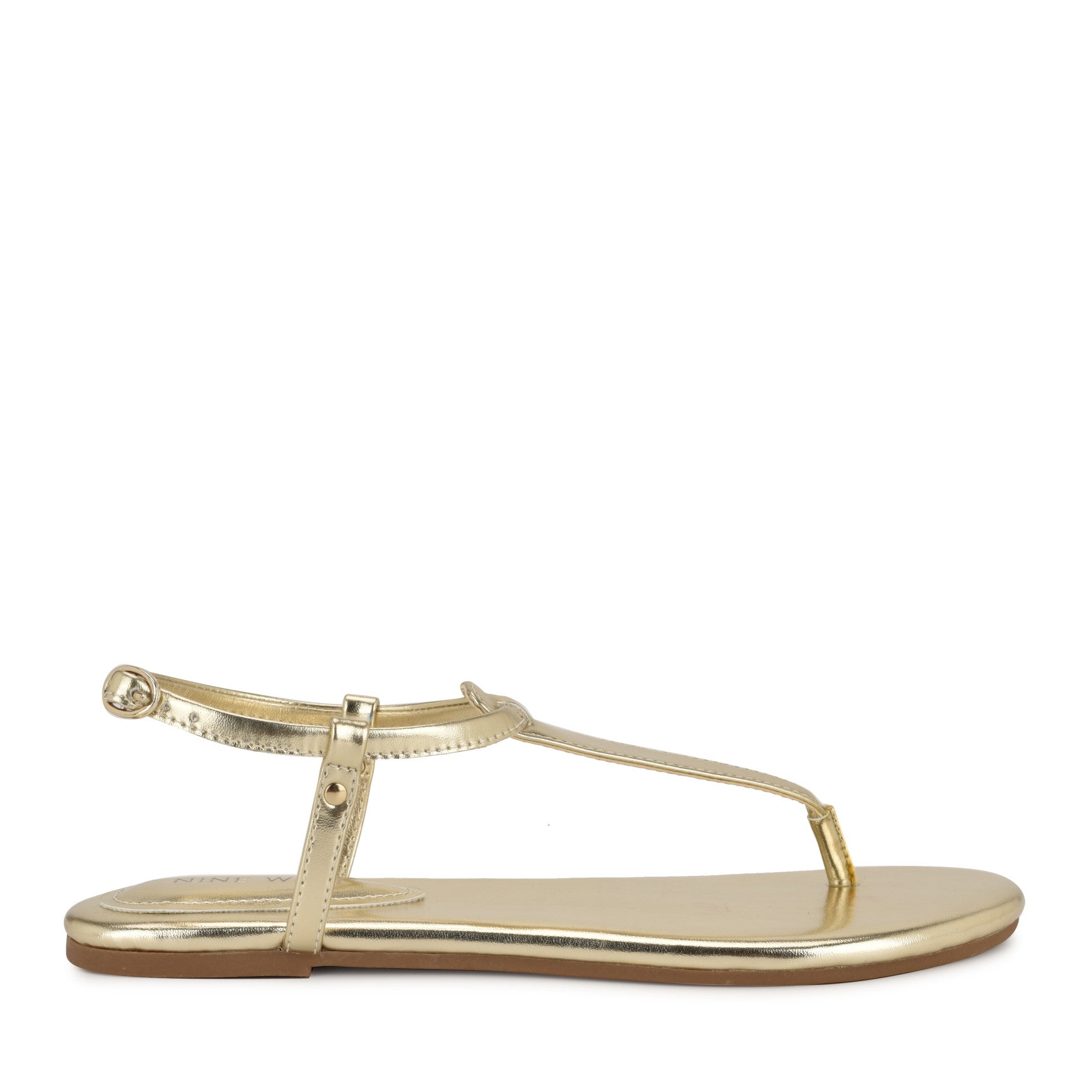 Women's Beriah Flat Thong Sandals - Platino | Nine West Women's Beriah Flat Thong Sandals - Platino | Nine West