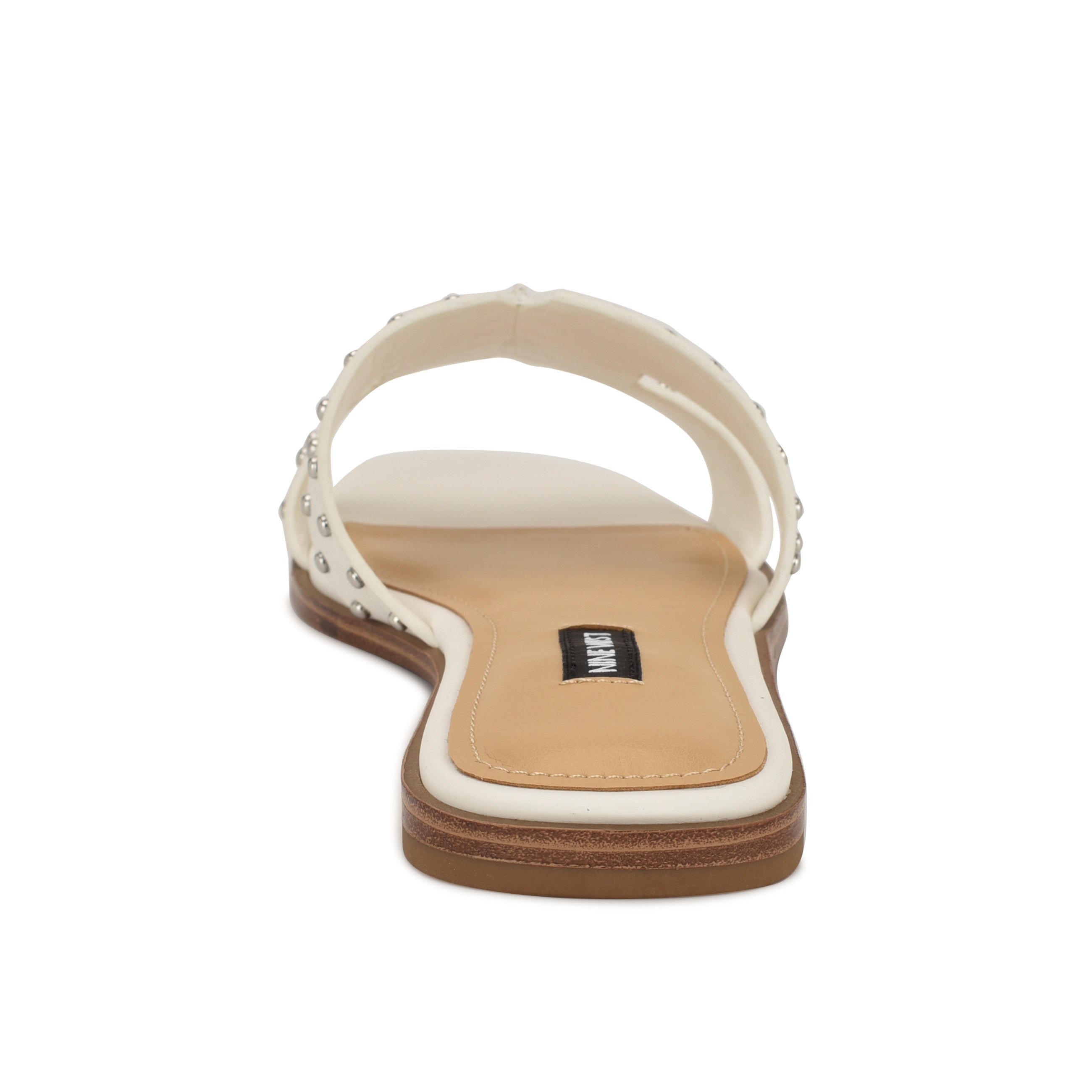 Giny Slip-On Flat Studded Sandals