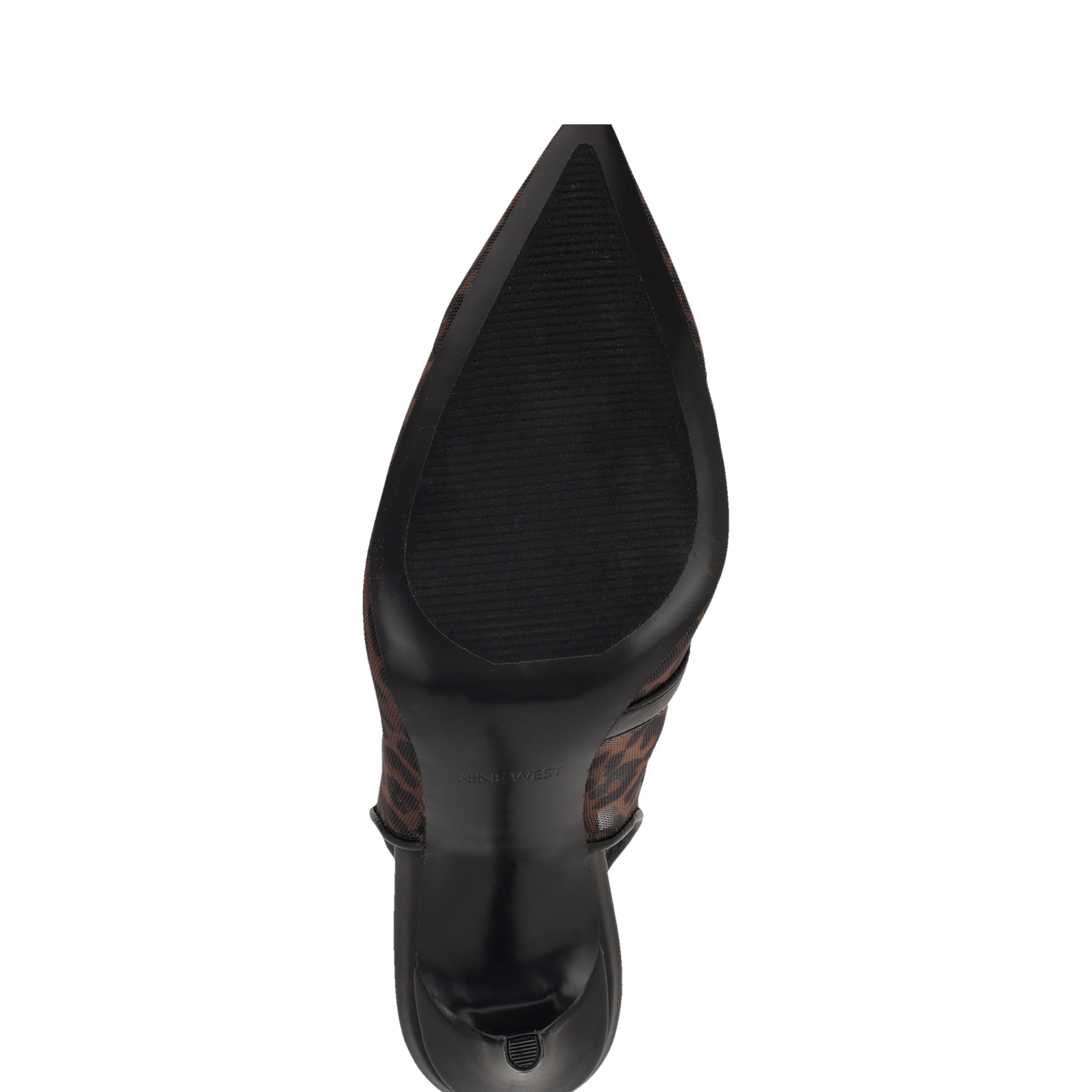 Feather Pointy Toe Slingback Pumps