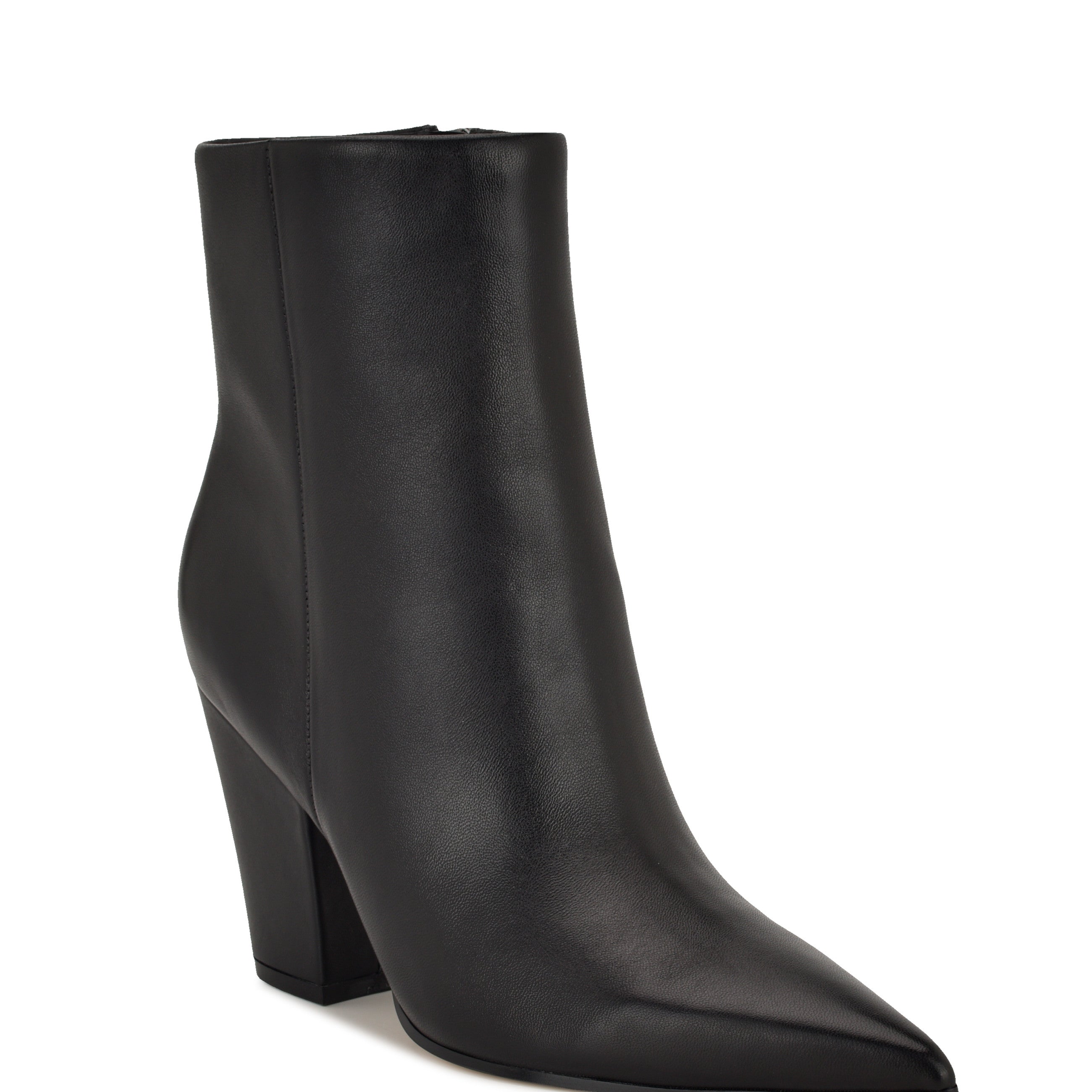Ariza Block Heel Dress Ankle Booties
