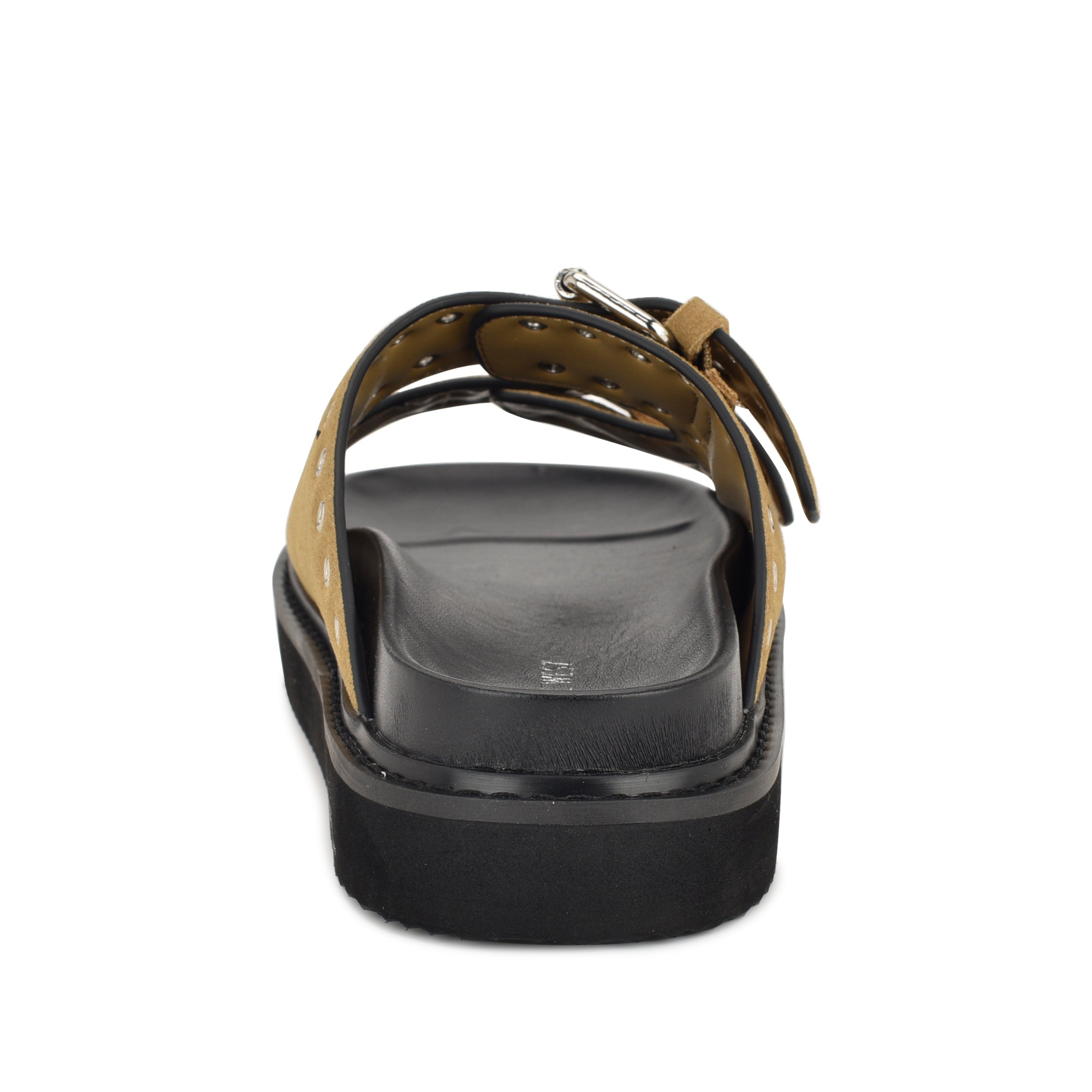 Eleny Buckle Slide Sandals