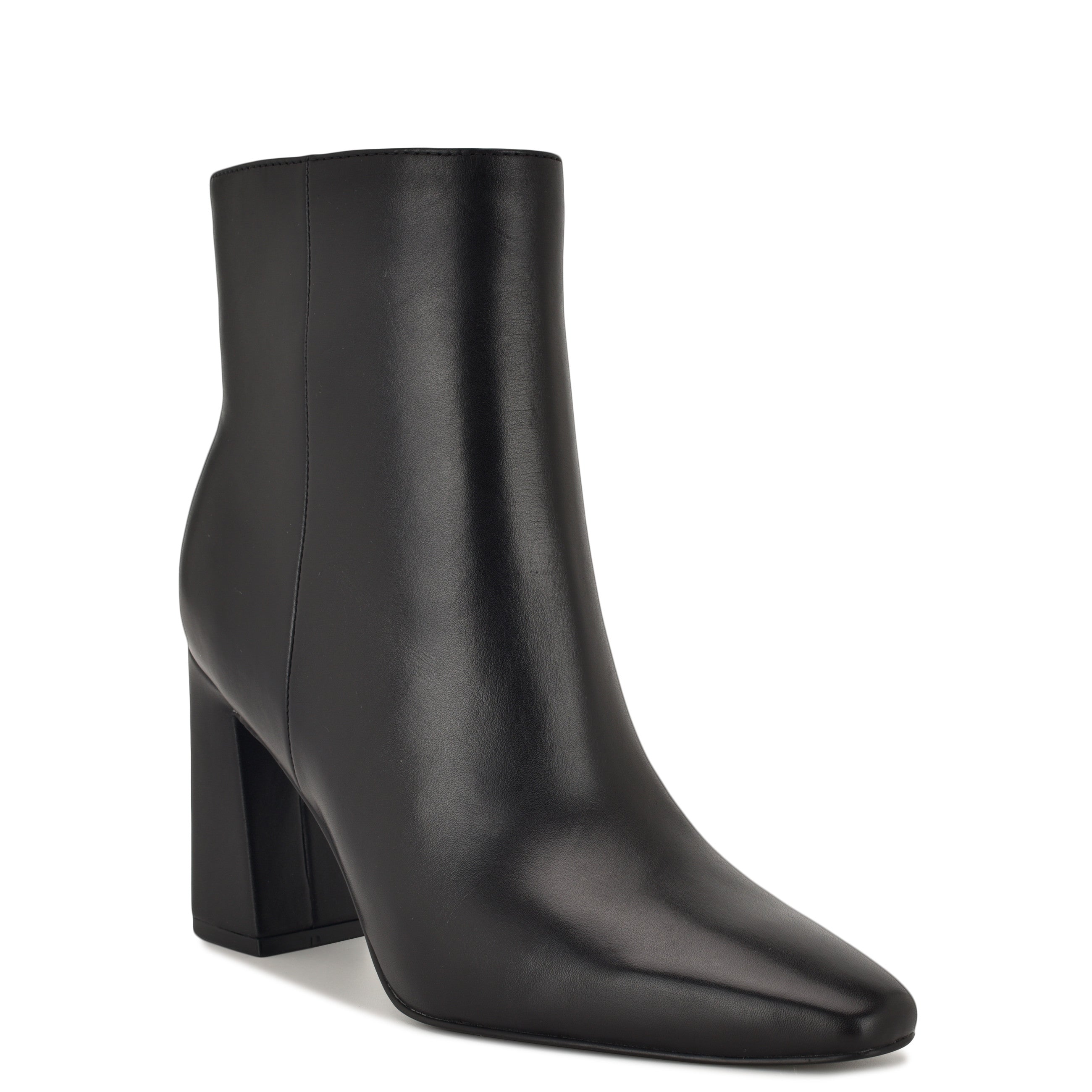 Reraye Block Heel Ankle Booties