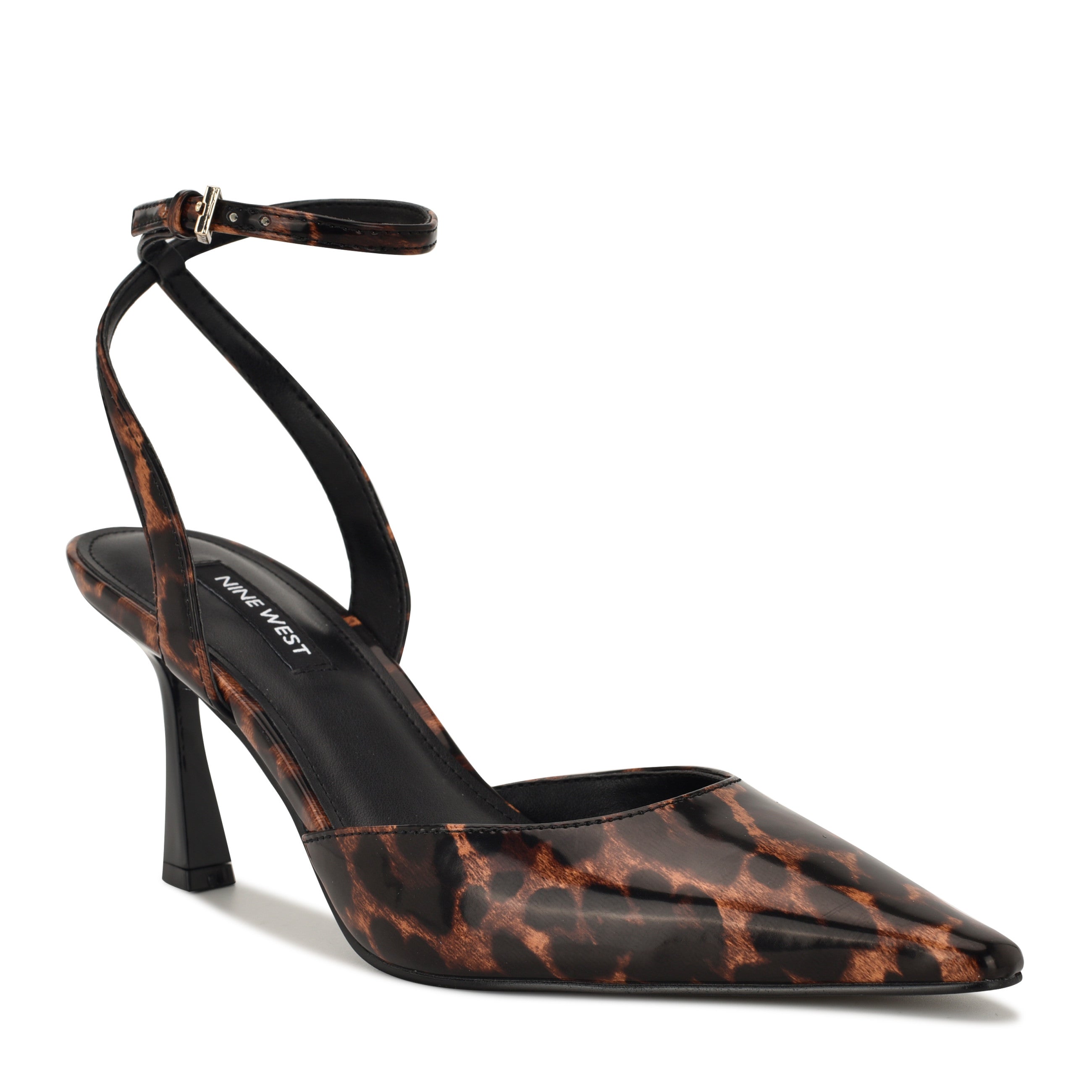 Kellie Pointy Toe Ankle Strap Pumps