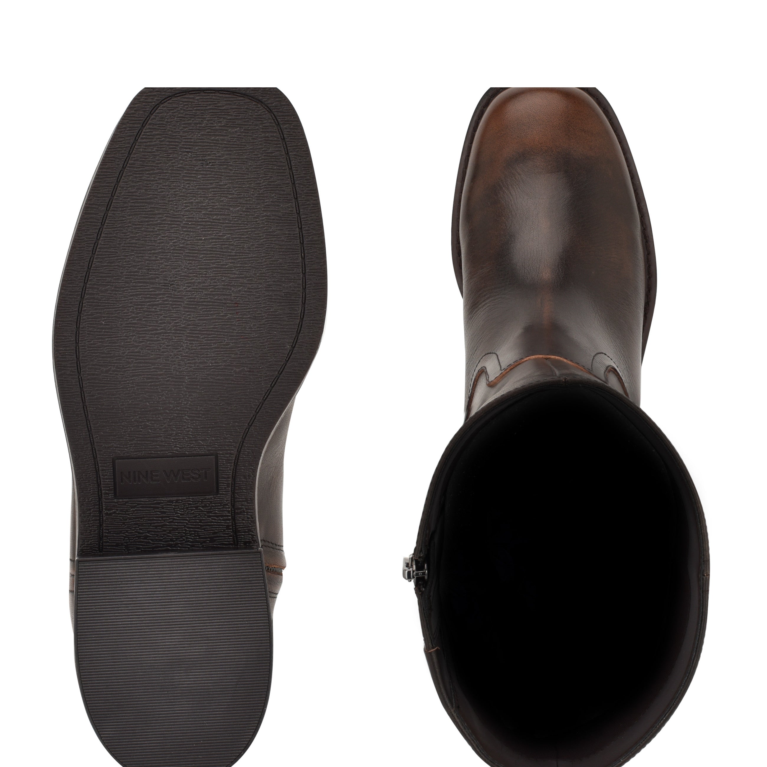 Broklyn Square Toe Casual High Shaft Boots