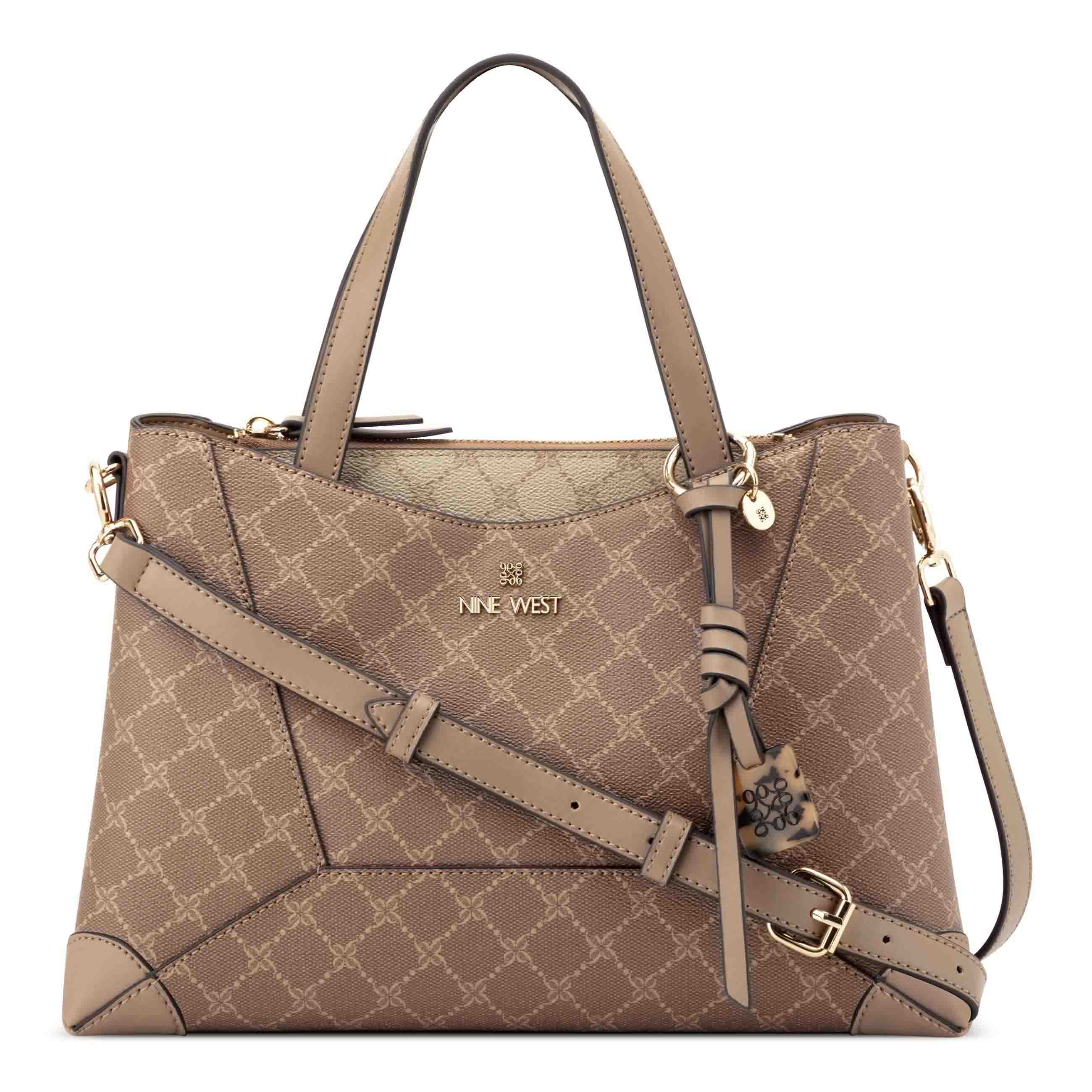 Zoey Satchel - Sienna New Khaki Logo | Nine West