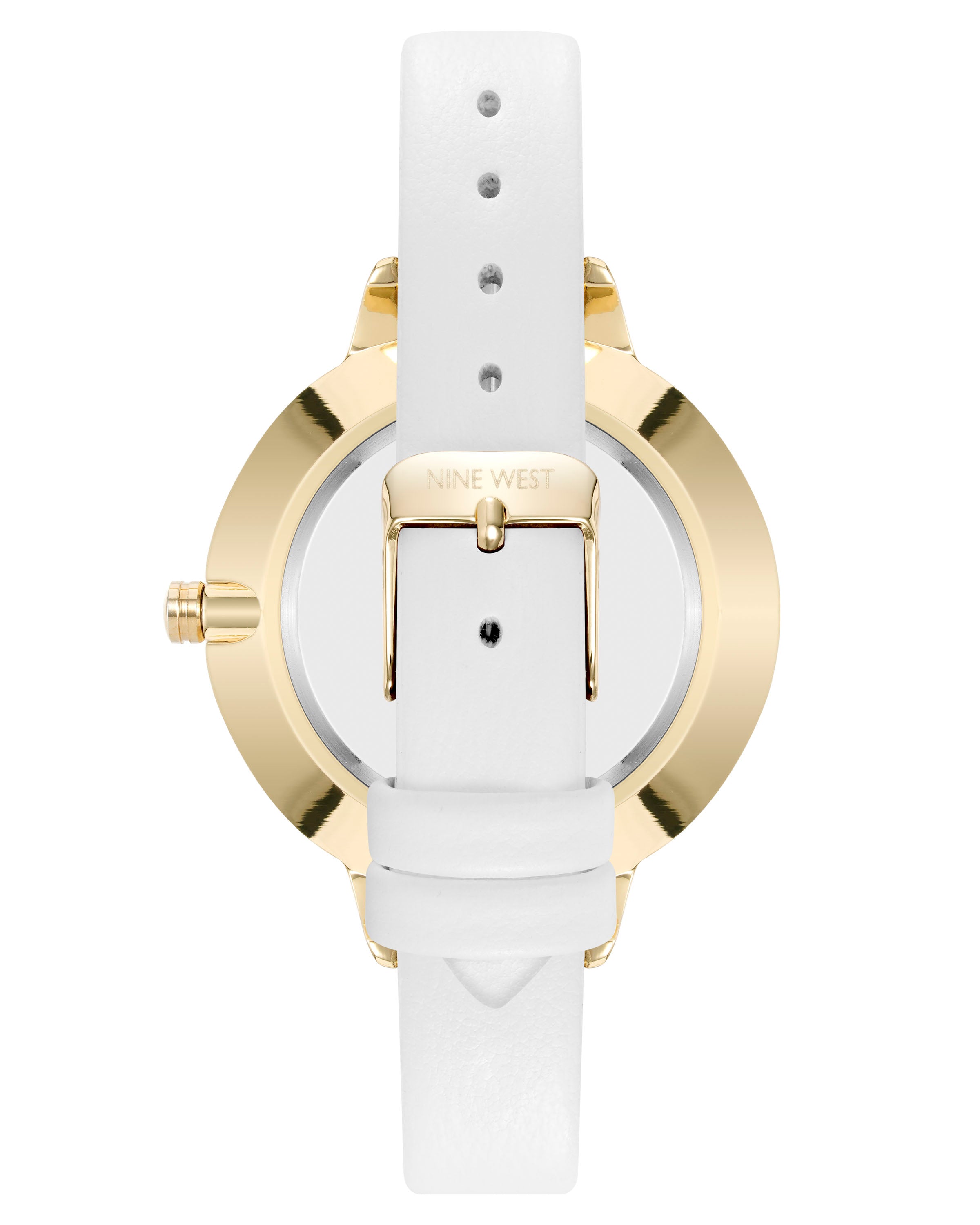 Floral Dial Strap Watch