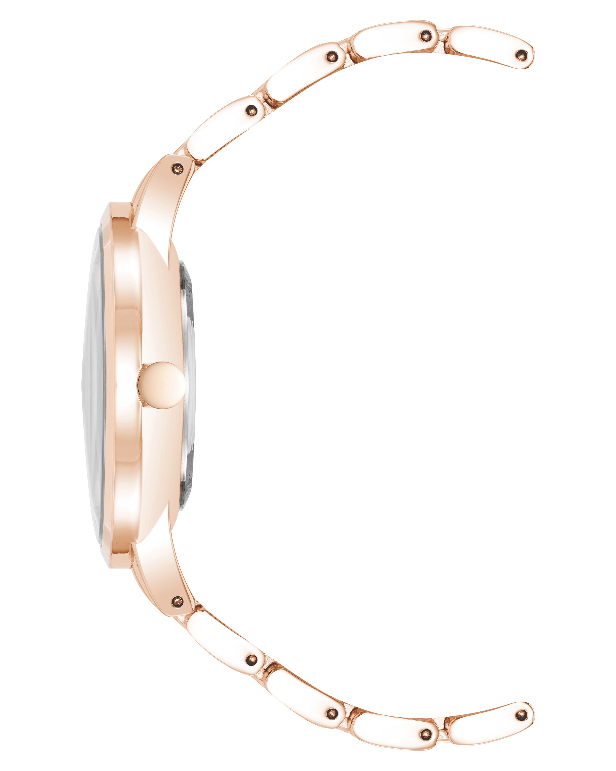 Crystal Accented Bracelet Watch