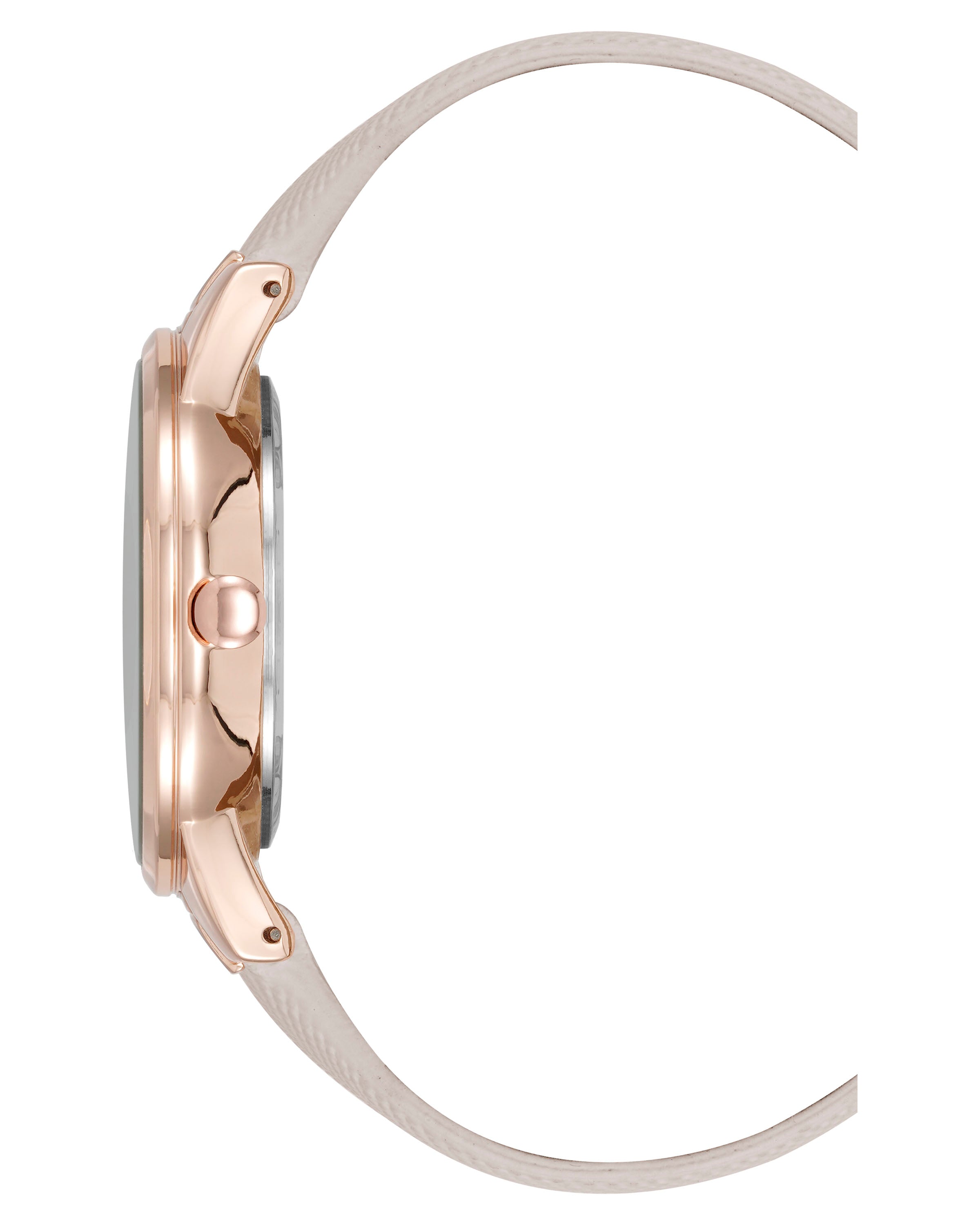 Saffiano Strap Watch