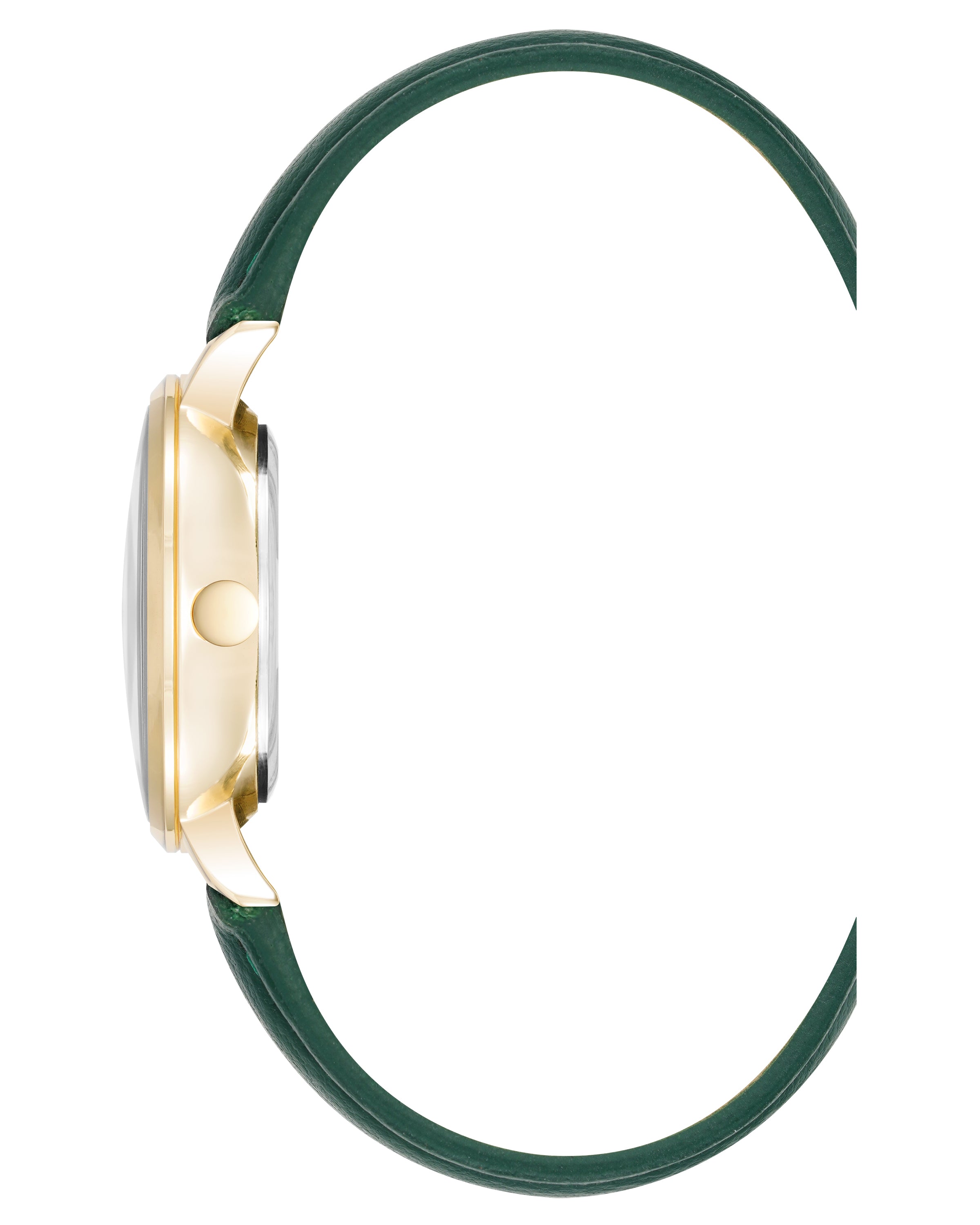 Crystal Accented Dial Strap Watch