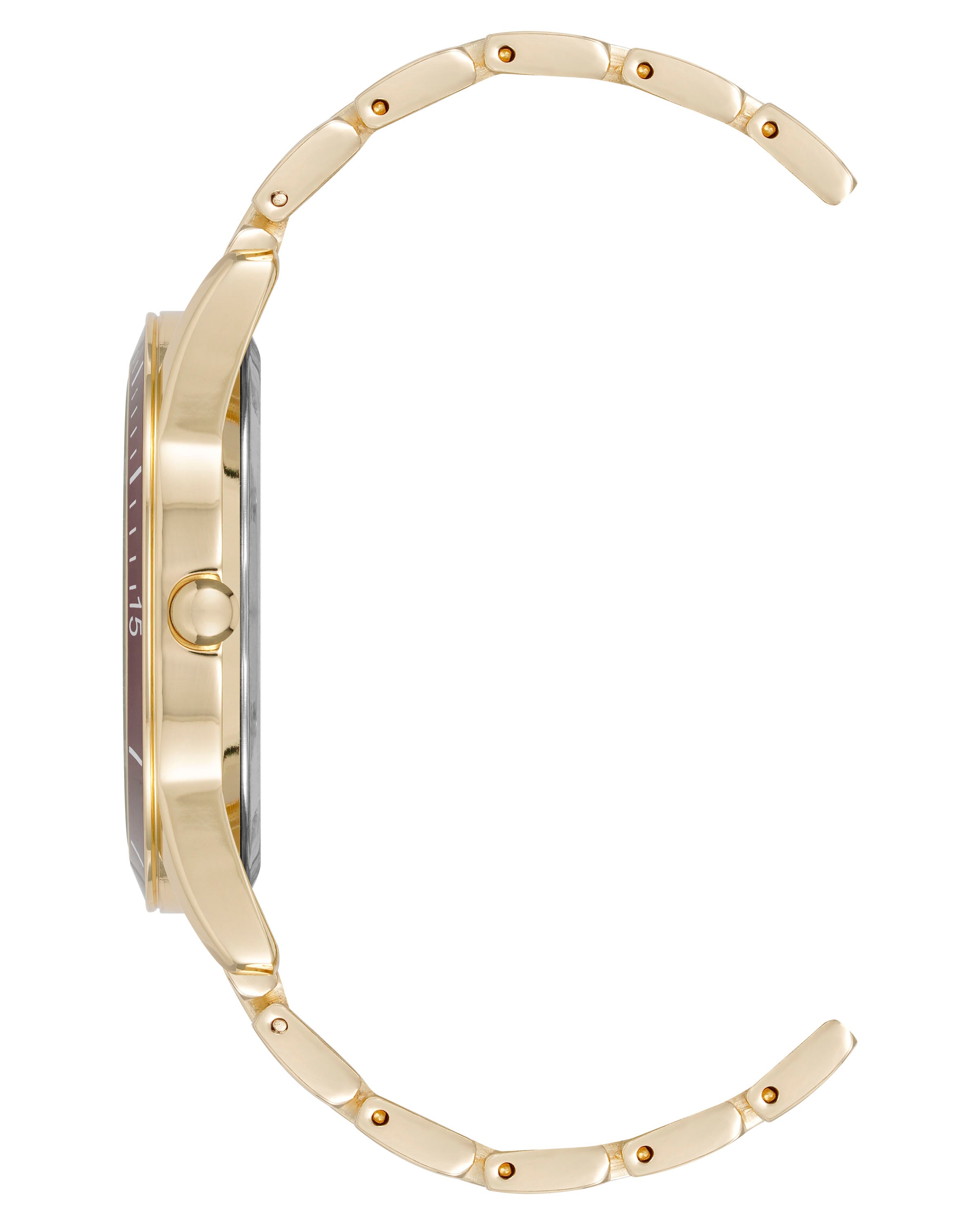 Burgundy Bezel Watch