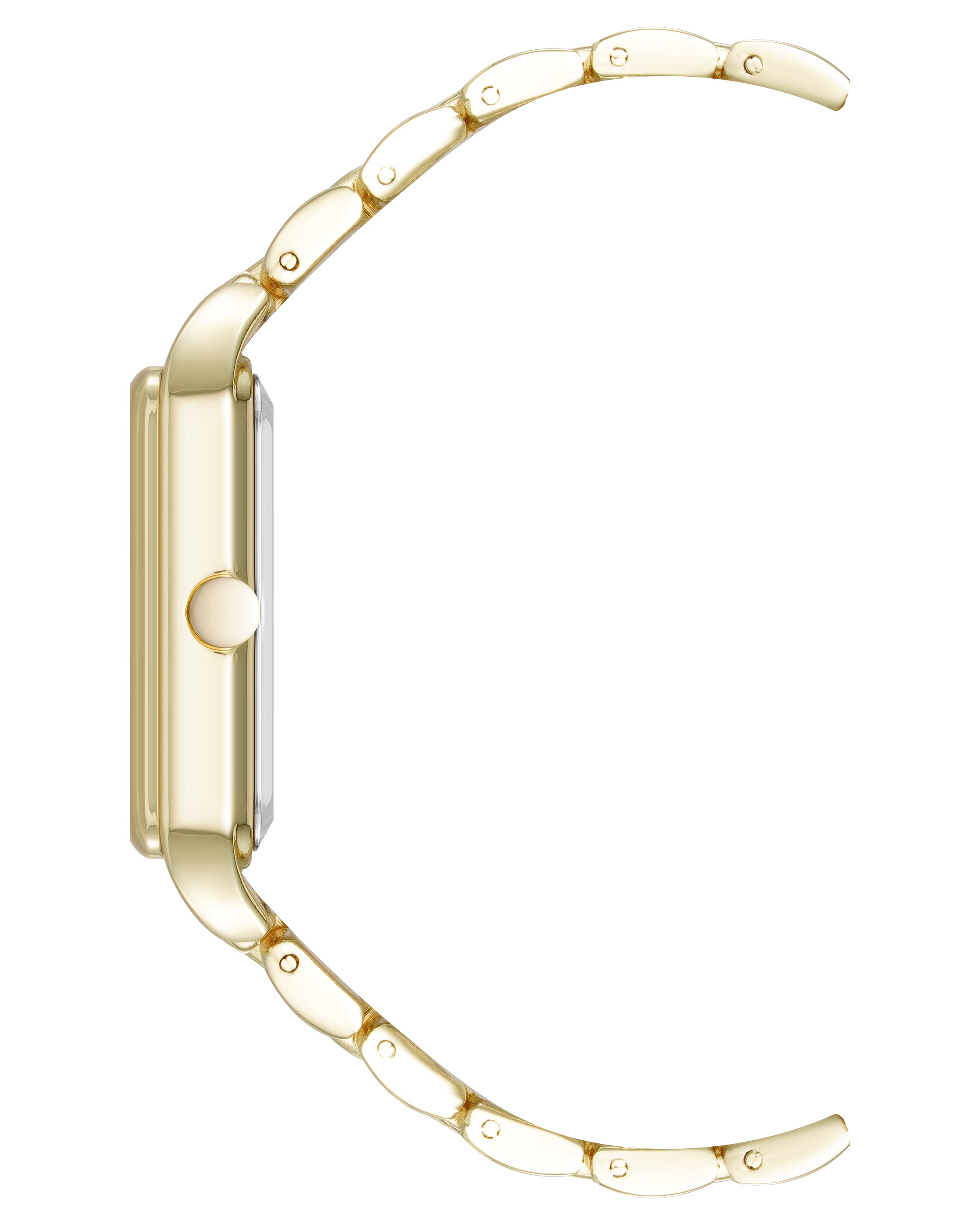 Vintage-Inspired Metal Bracelet Watch