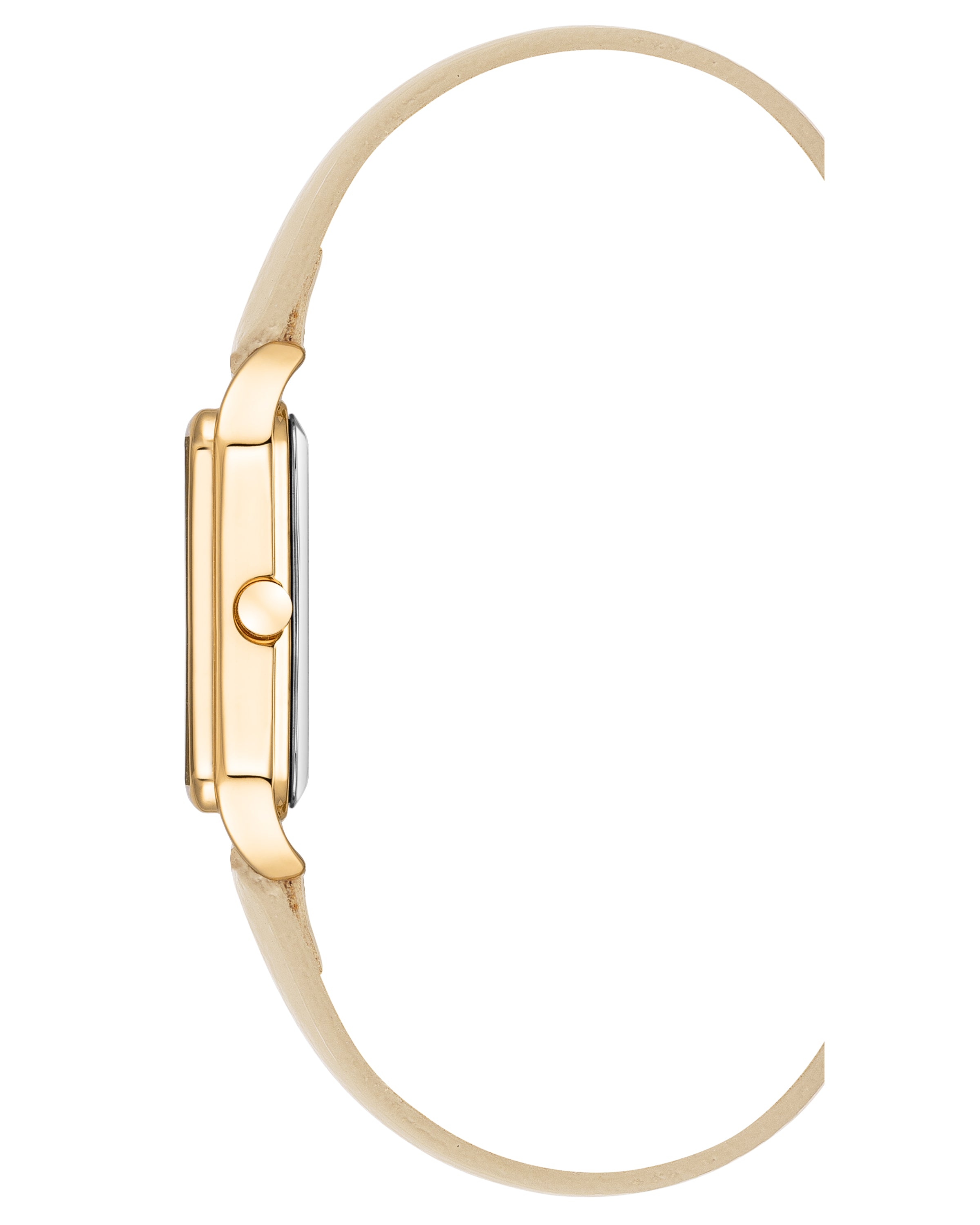 Rectangular Case Strap Watch