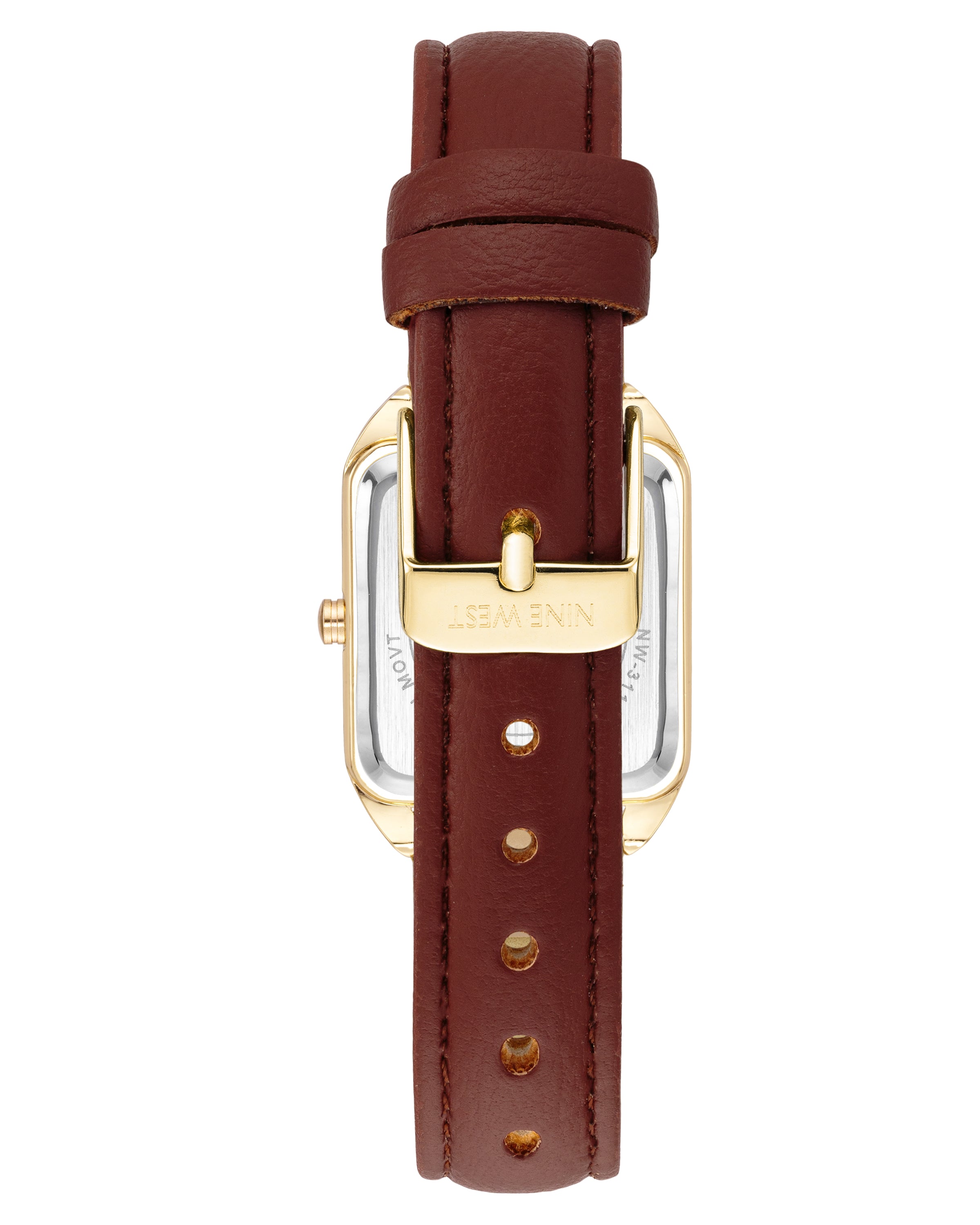 Rectangular Case Strap Watch