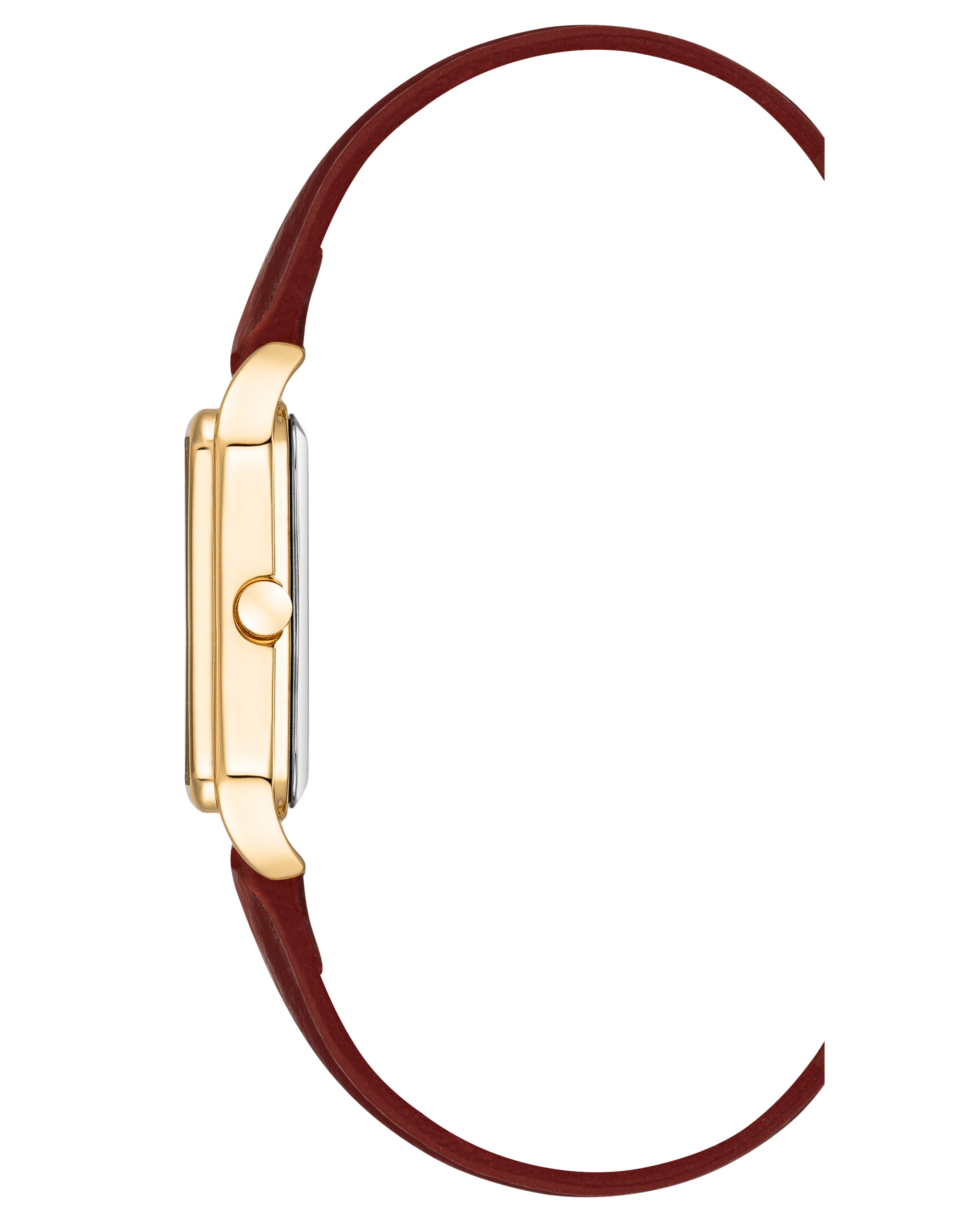Rectangular Case Strap Watch