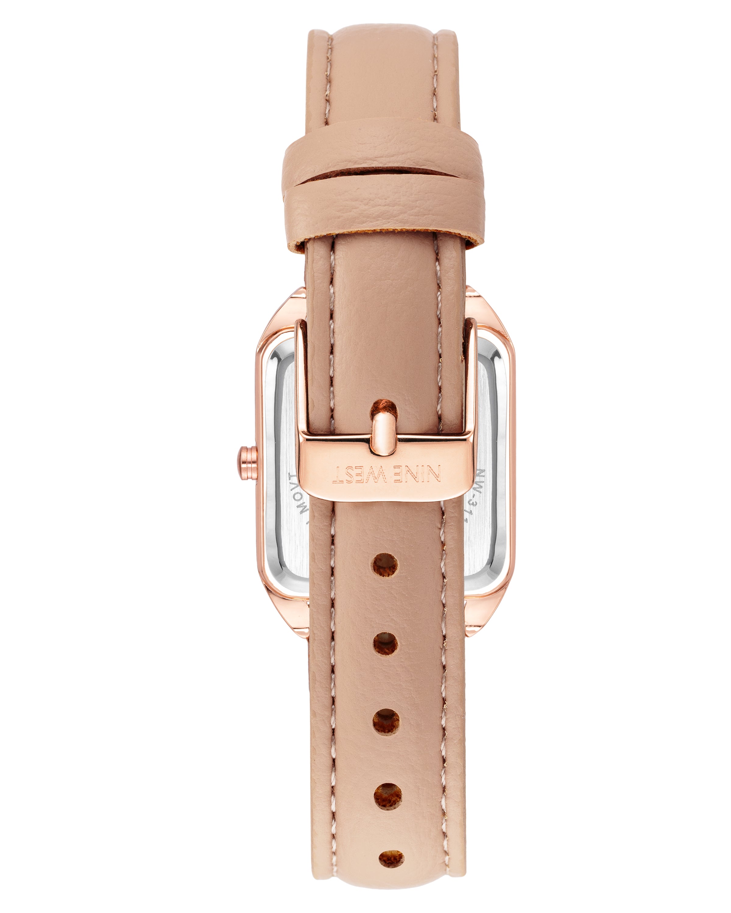 Rectangular Case Strap Watch