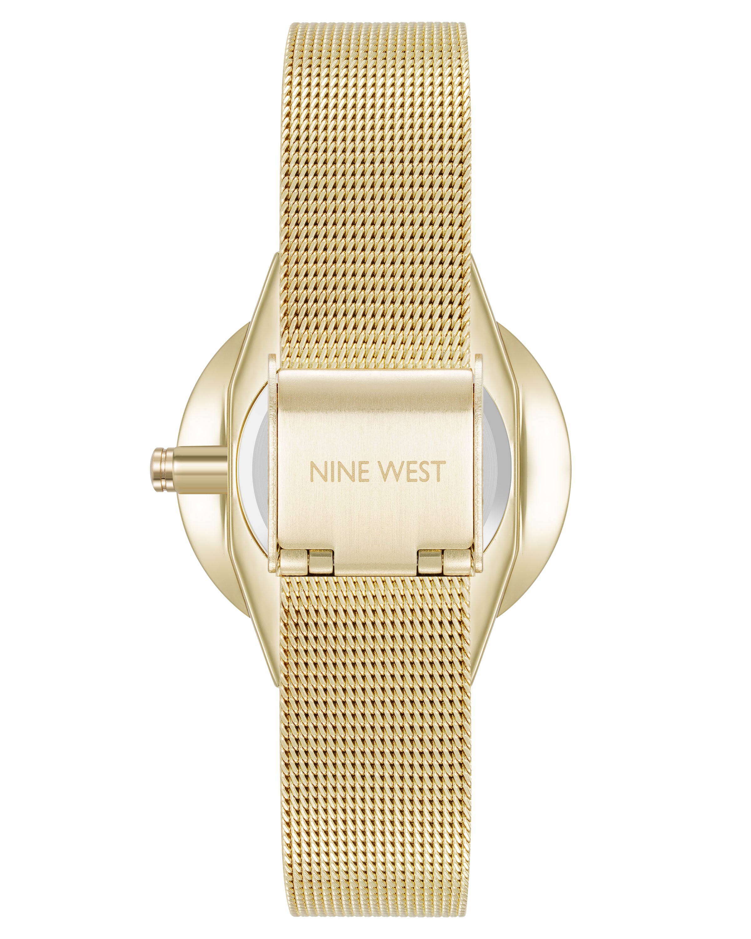 Round Case Mesh Bracelet Watch