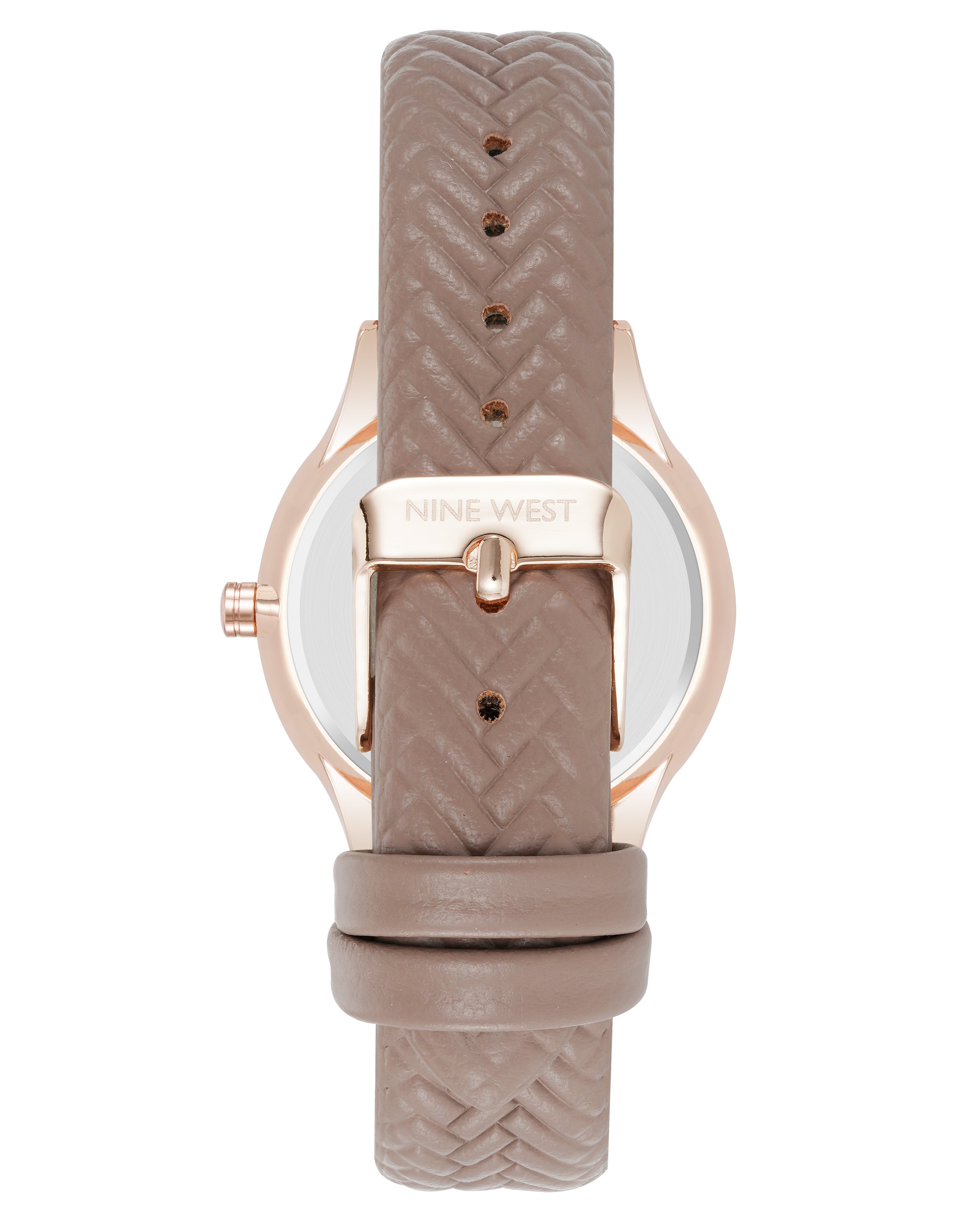 Chevron Pattern Strap Watch