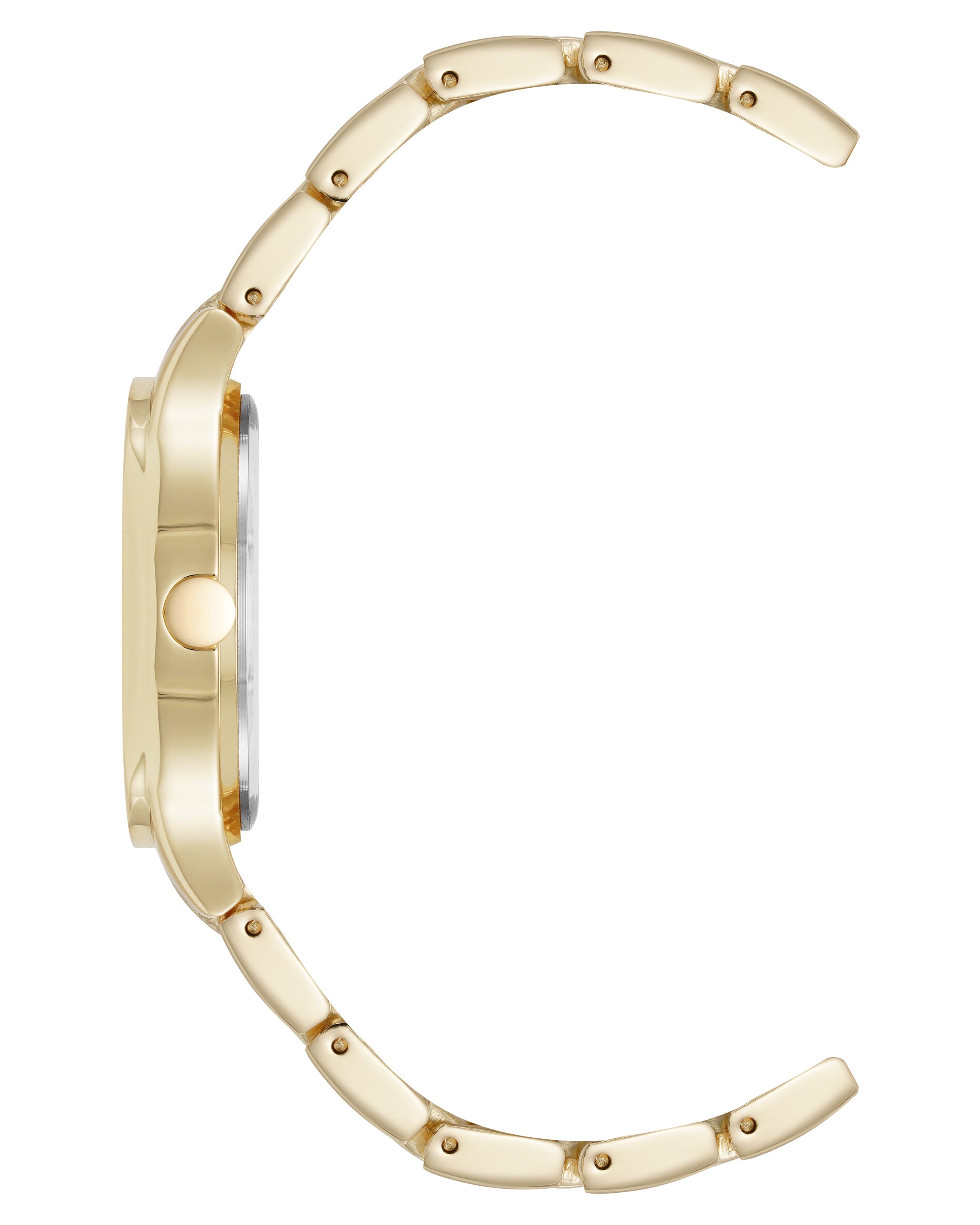 Round Link Bracelet Watch