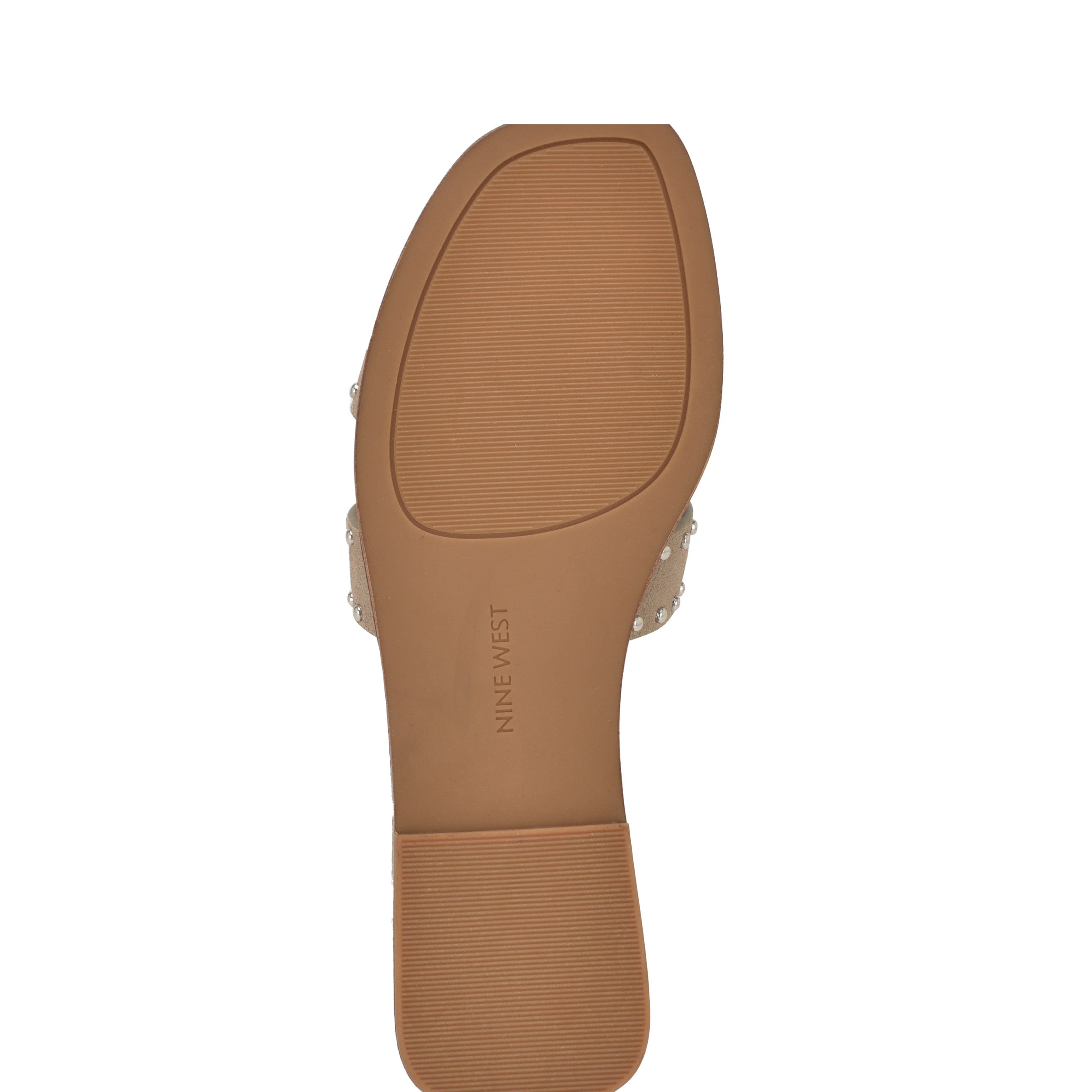 Giny Slip-On Flat Studded Sandals