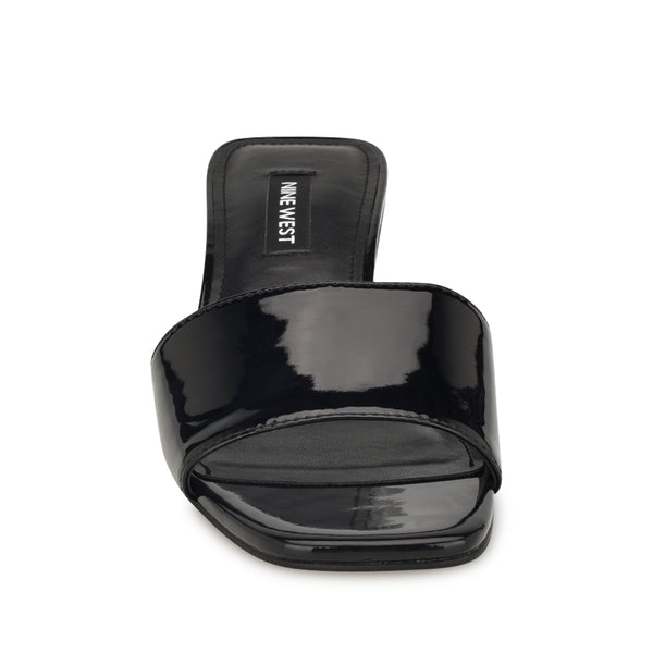 Nine west deals black slides