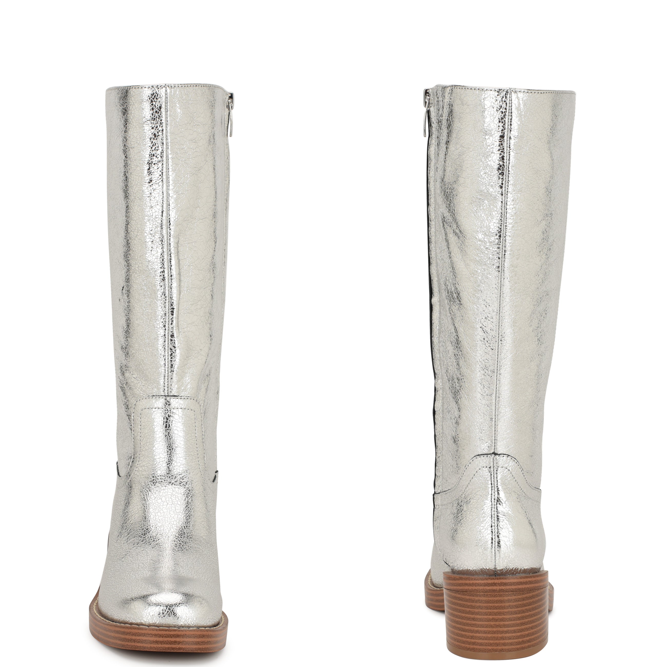 Broklyn Square Toe Casual High Shaft Boots