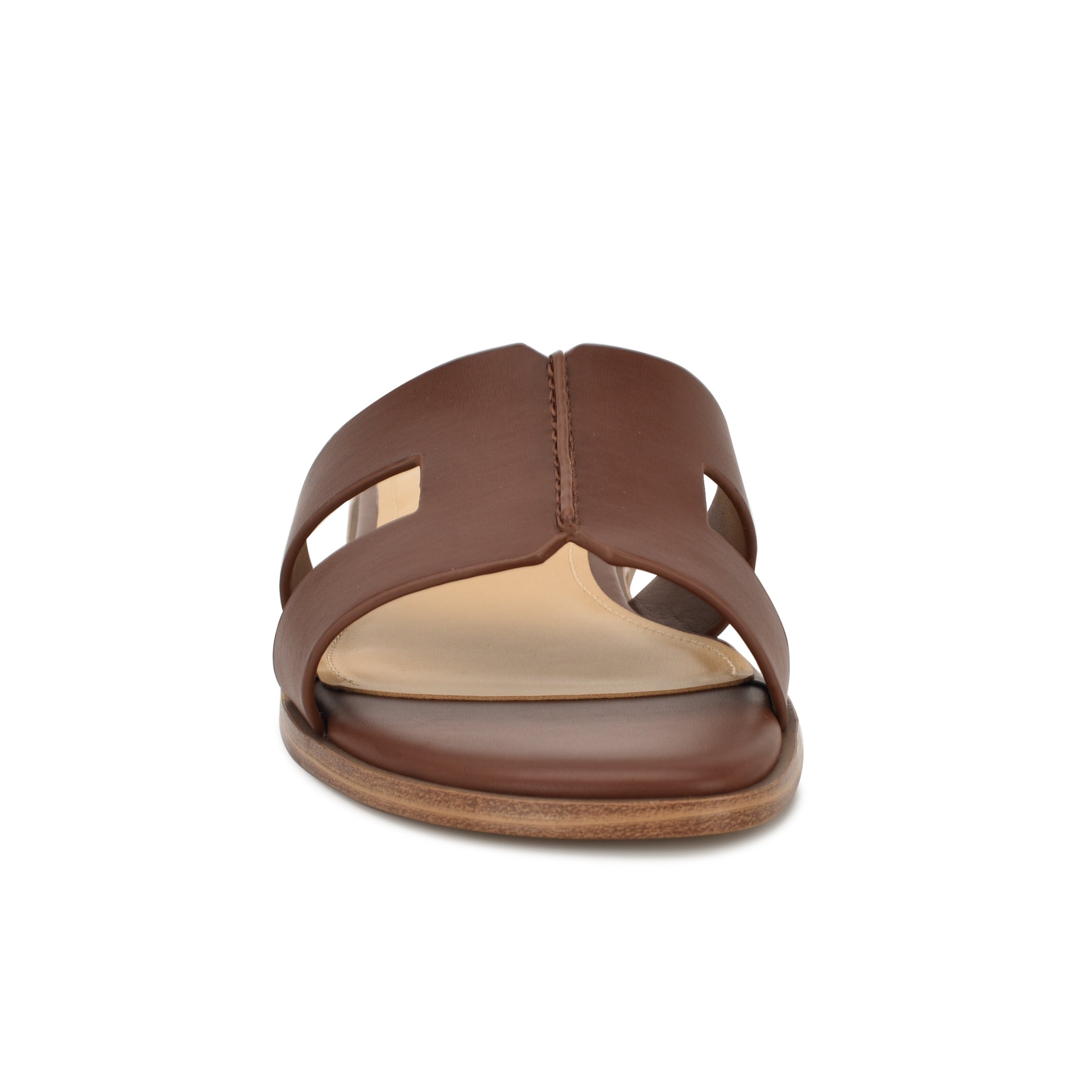 Giny Slip-On Flat Studded Sandals