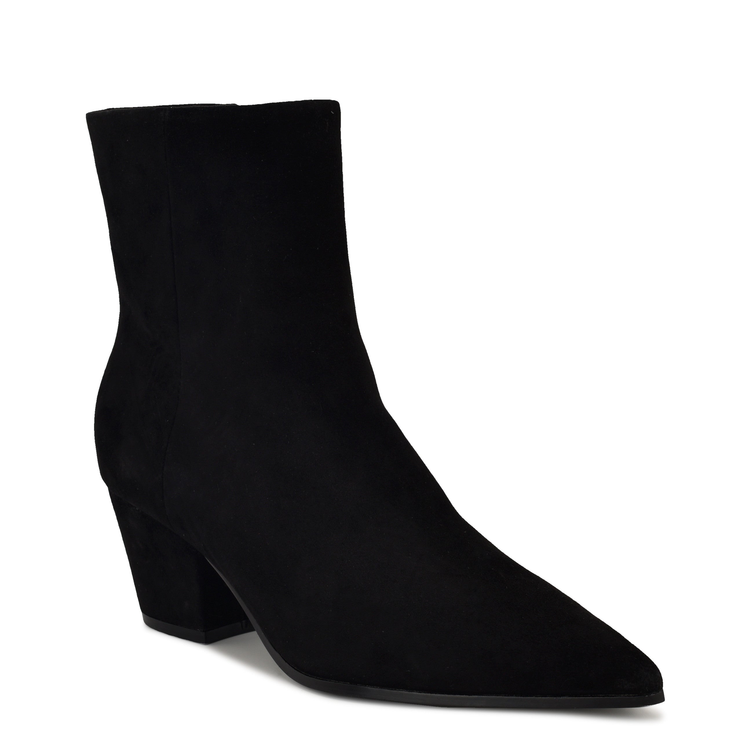 Savie Block Heel Pointy Toe Dress Booties
