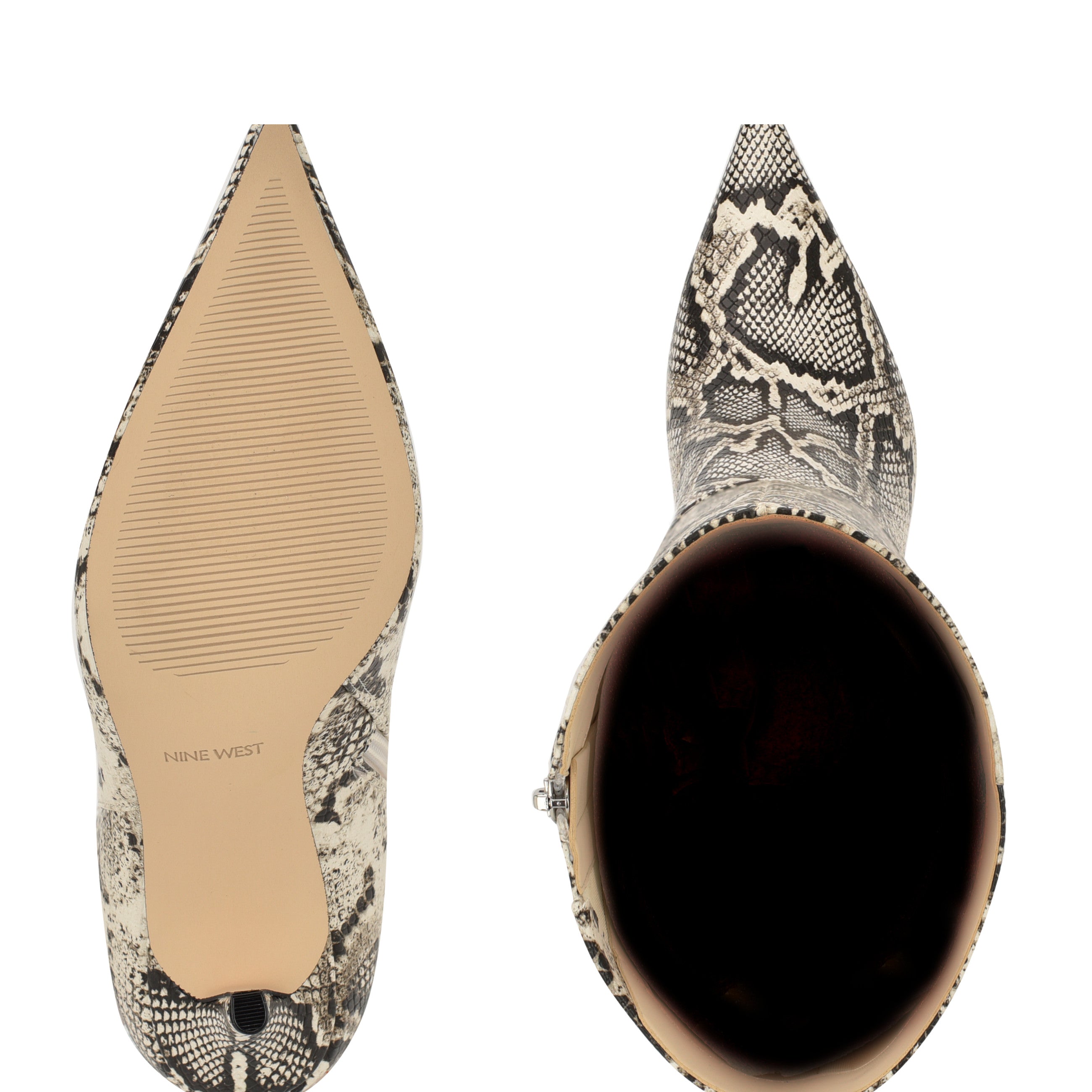 Gerty Pointy Toe High Shaft Dress Boots