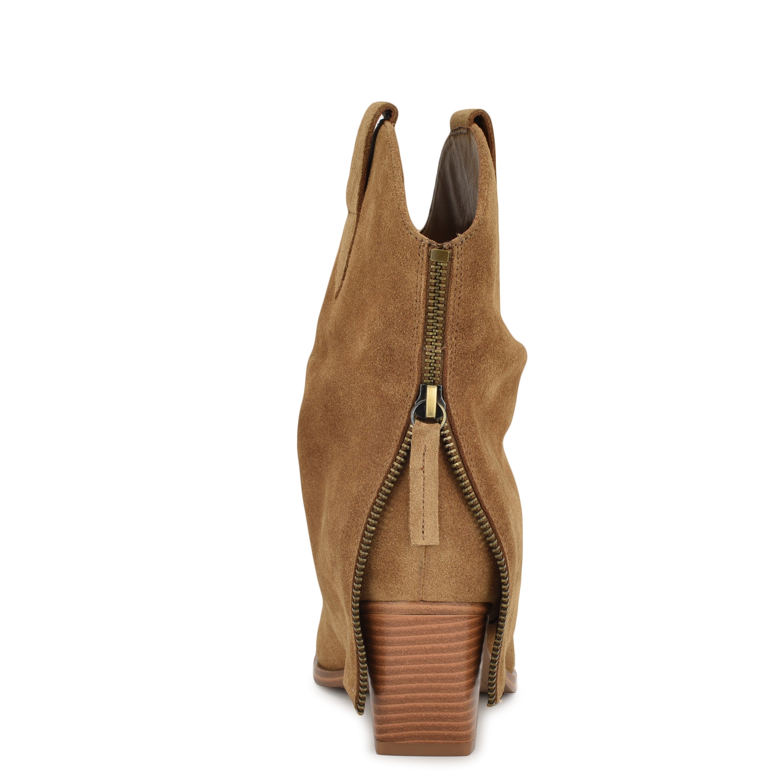 Waxel Foldover Western Booties