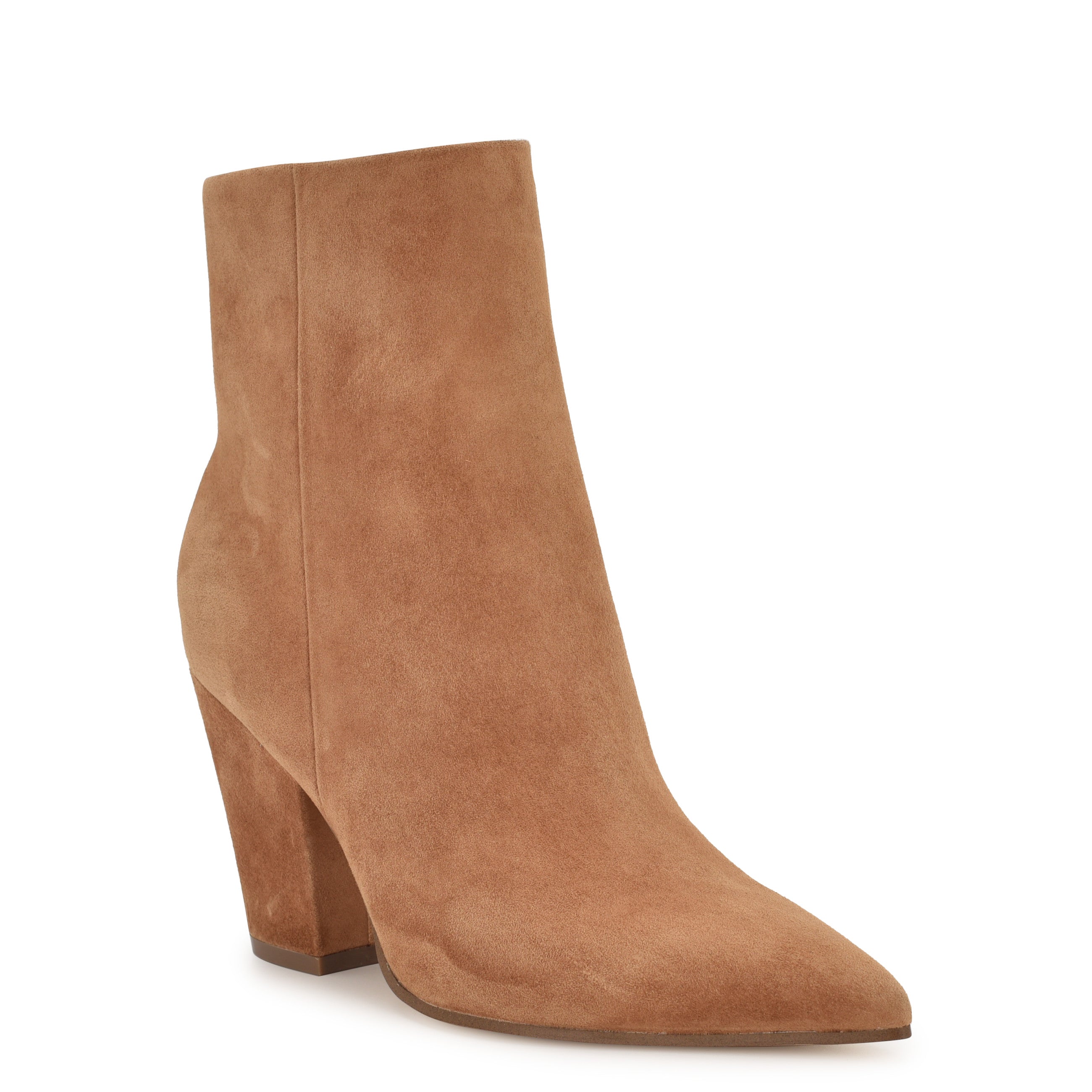 Ariza Block Heel Dress Ankle Booties