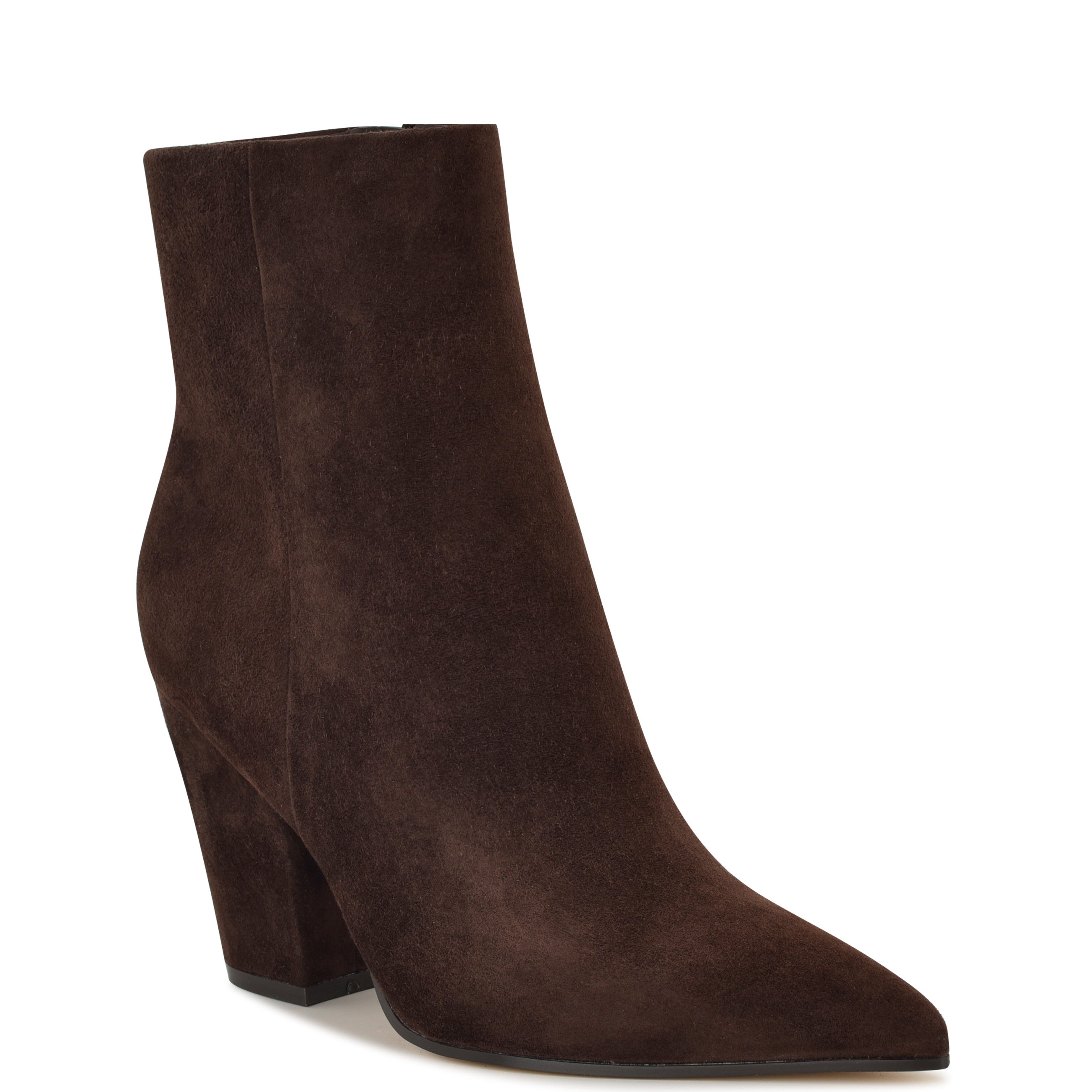 Ariza Block Heel Dress Ankle Booties