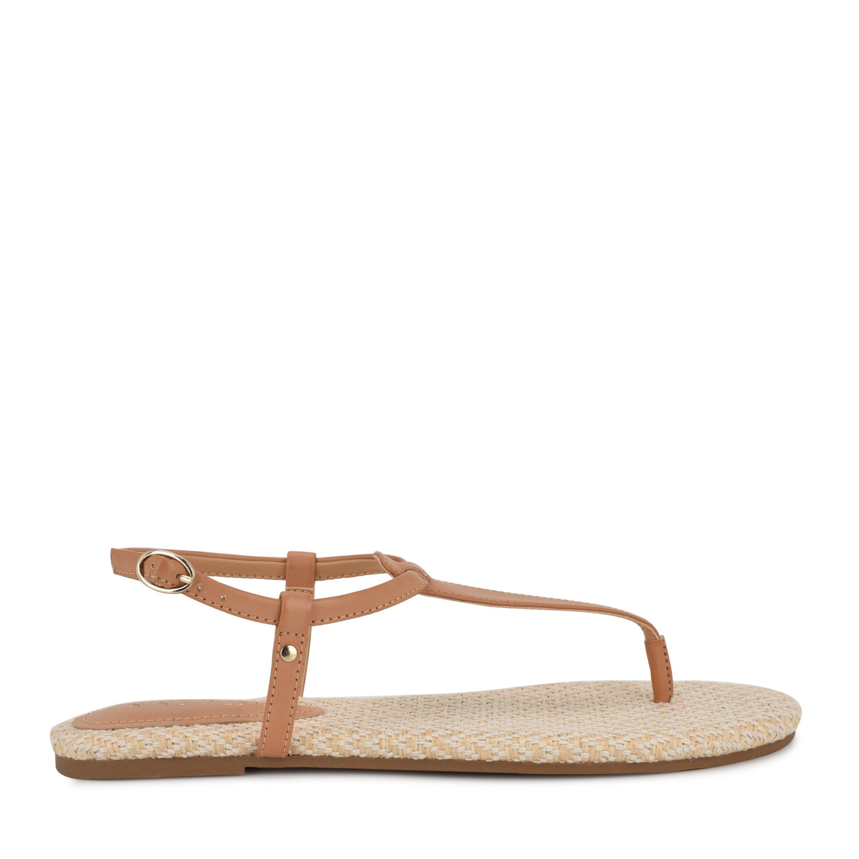 Women's Beriah Flat Thong Sandals - Natural | Nine West