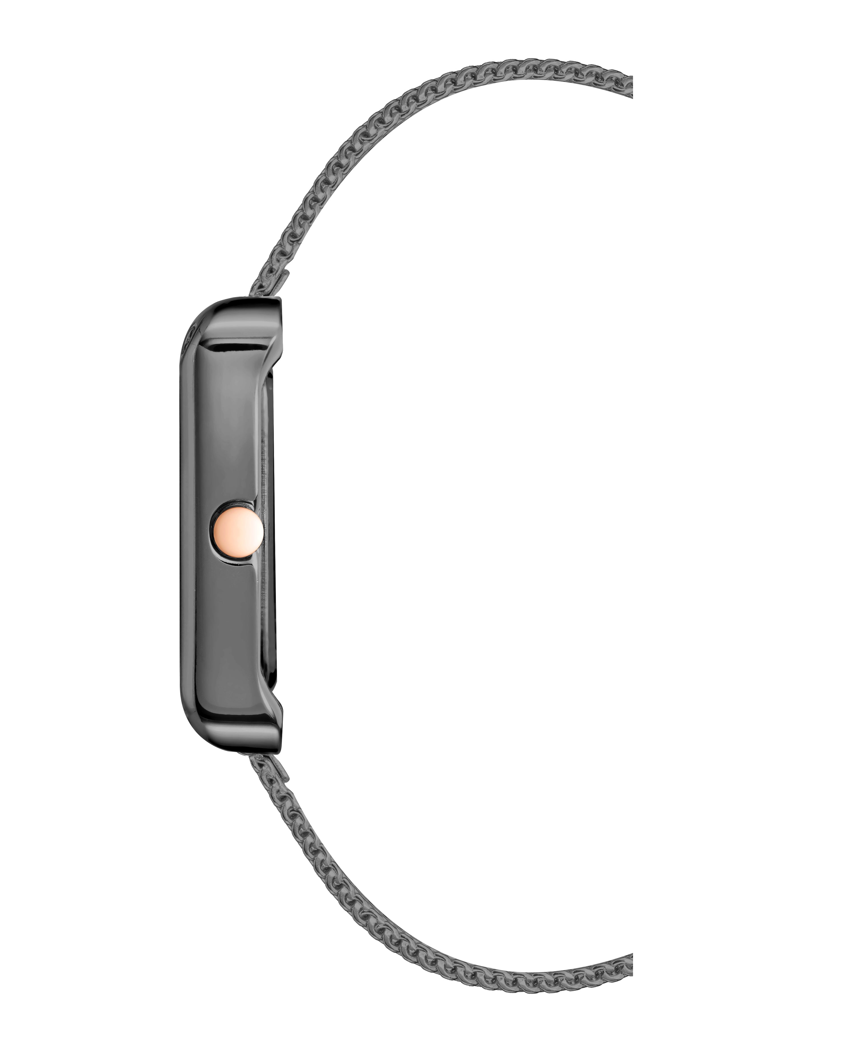 Rectangular Case Mesh Bracelet Watch