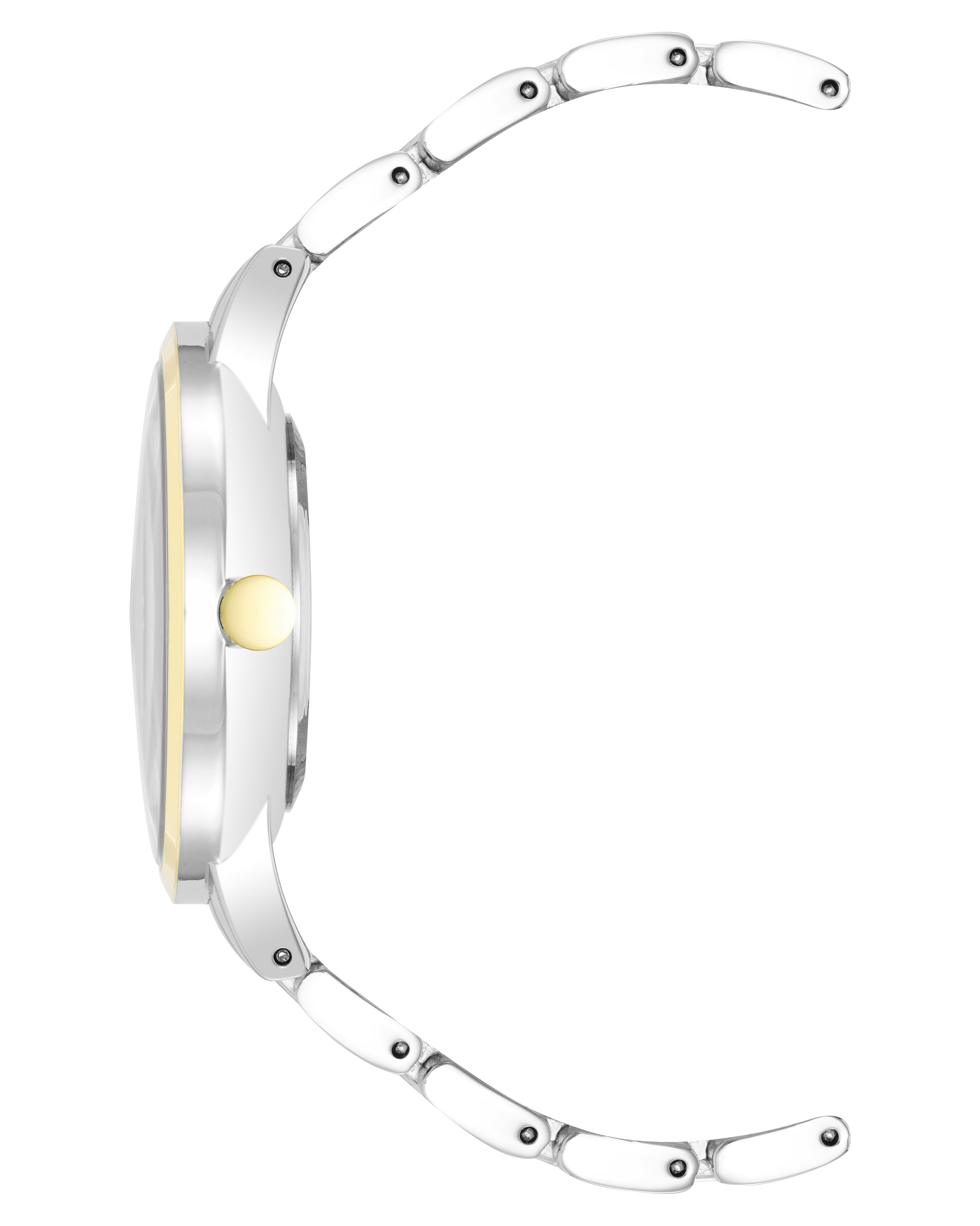 Crystal Accented Bracelet Watch