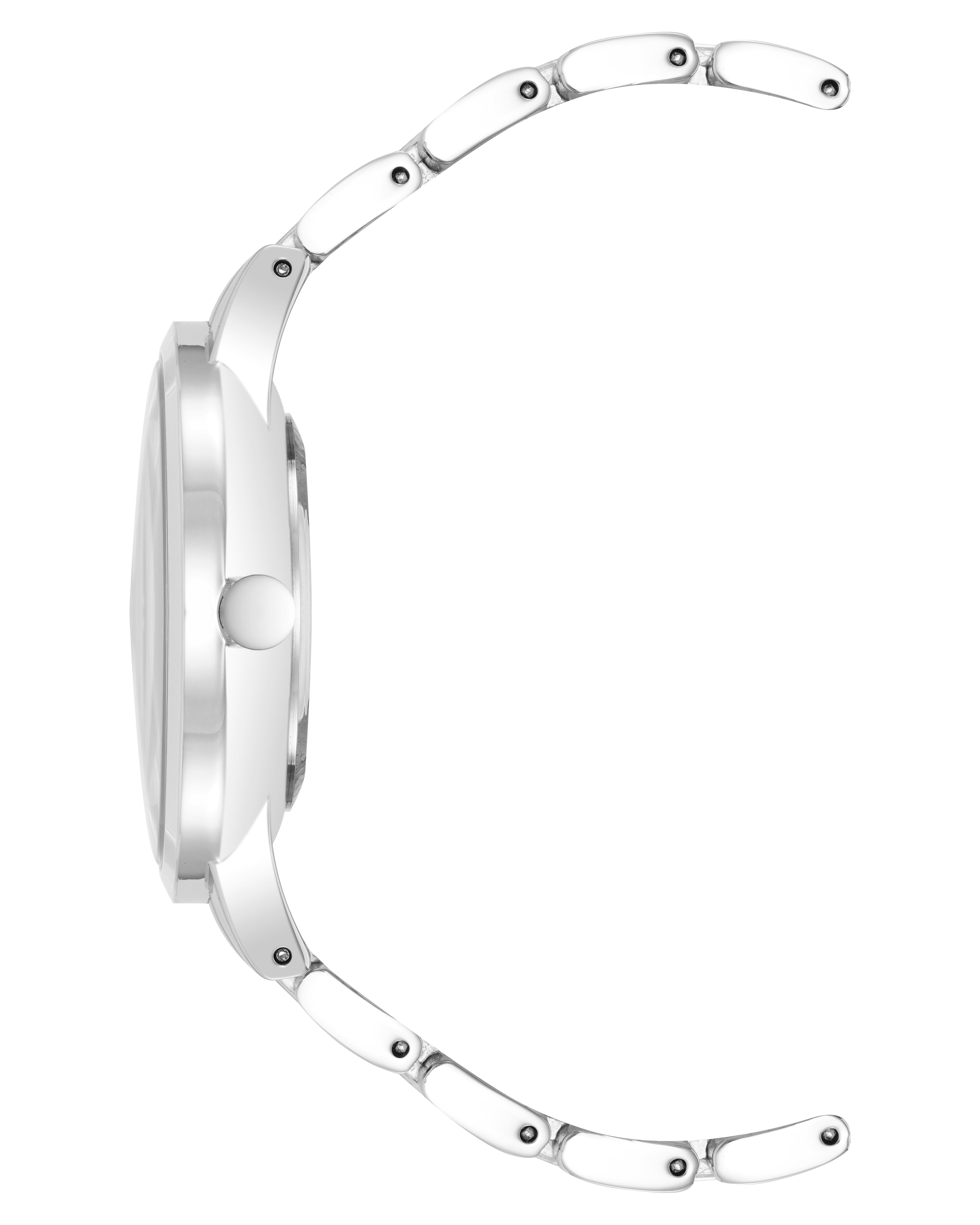 Crystal Accented Bracelet Watch