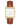 Rectangular Case Strap Watch