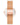 Floral Dial Mesh Bracelet Watch