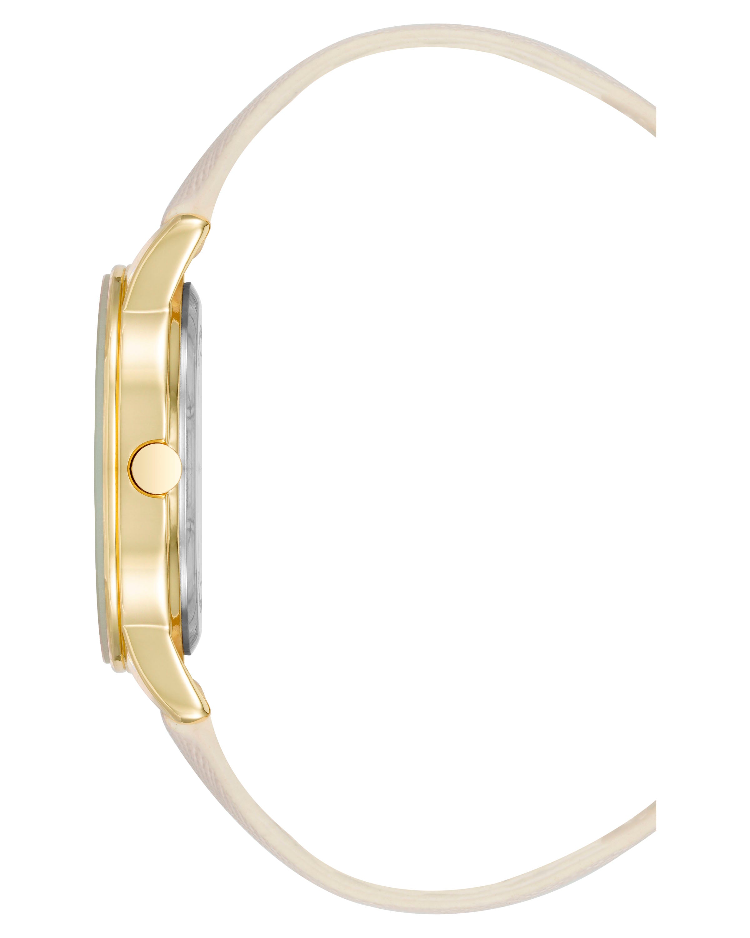 Saffiano Strap Watch