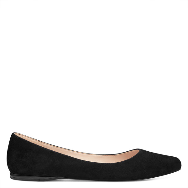 Speakup Almond Toe Flats - Nine West