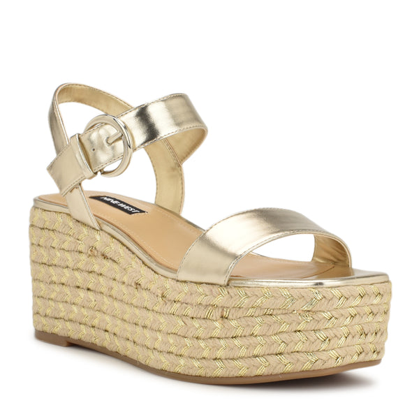 Nine west layla deals espadrille wedge sandal